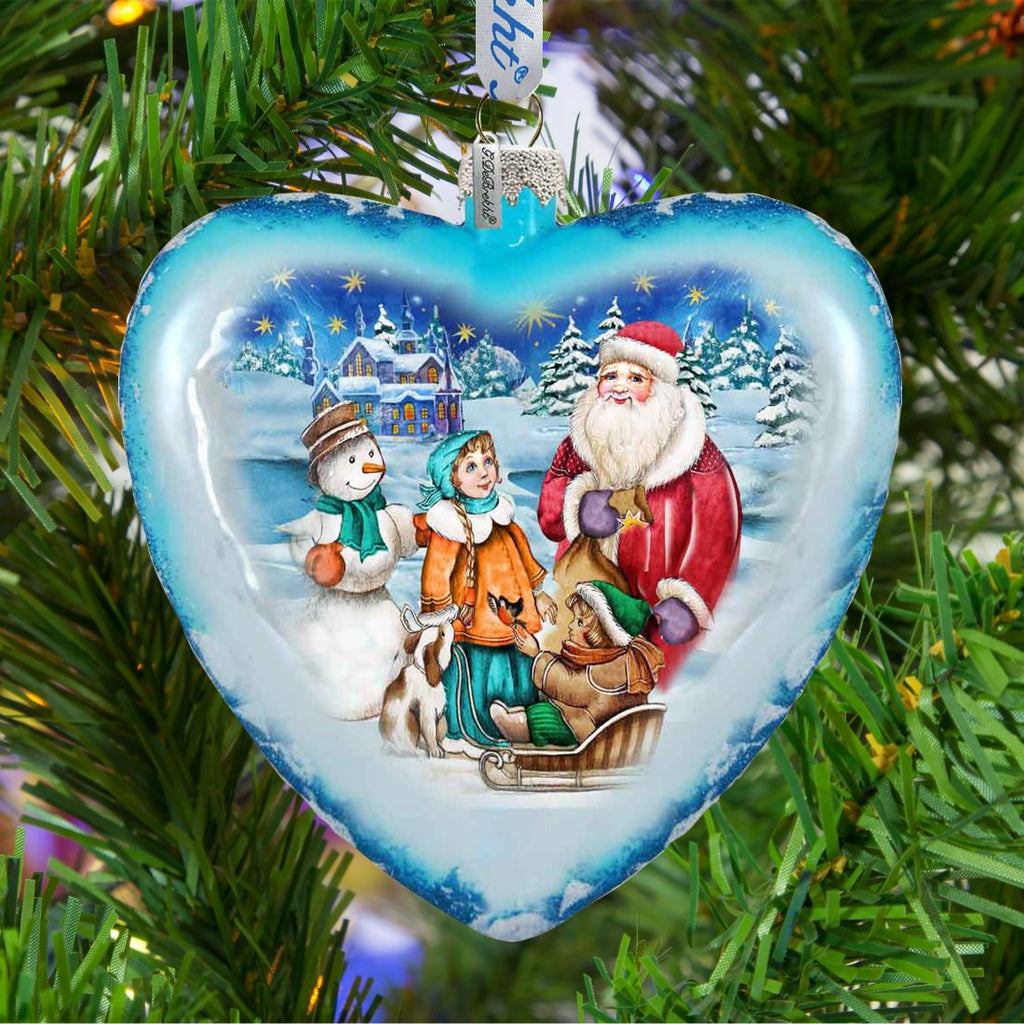 Holiday Trip Glass Ornament Limited Edition by G. DeBrekht - Christmas Decor - 738-086-3