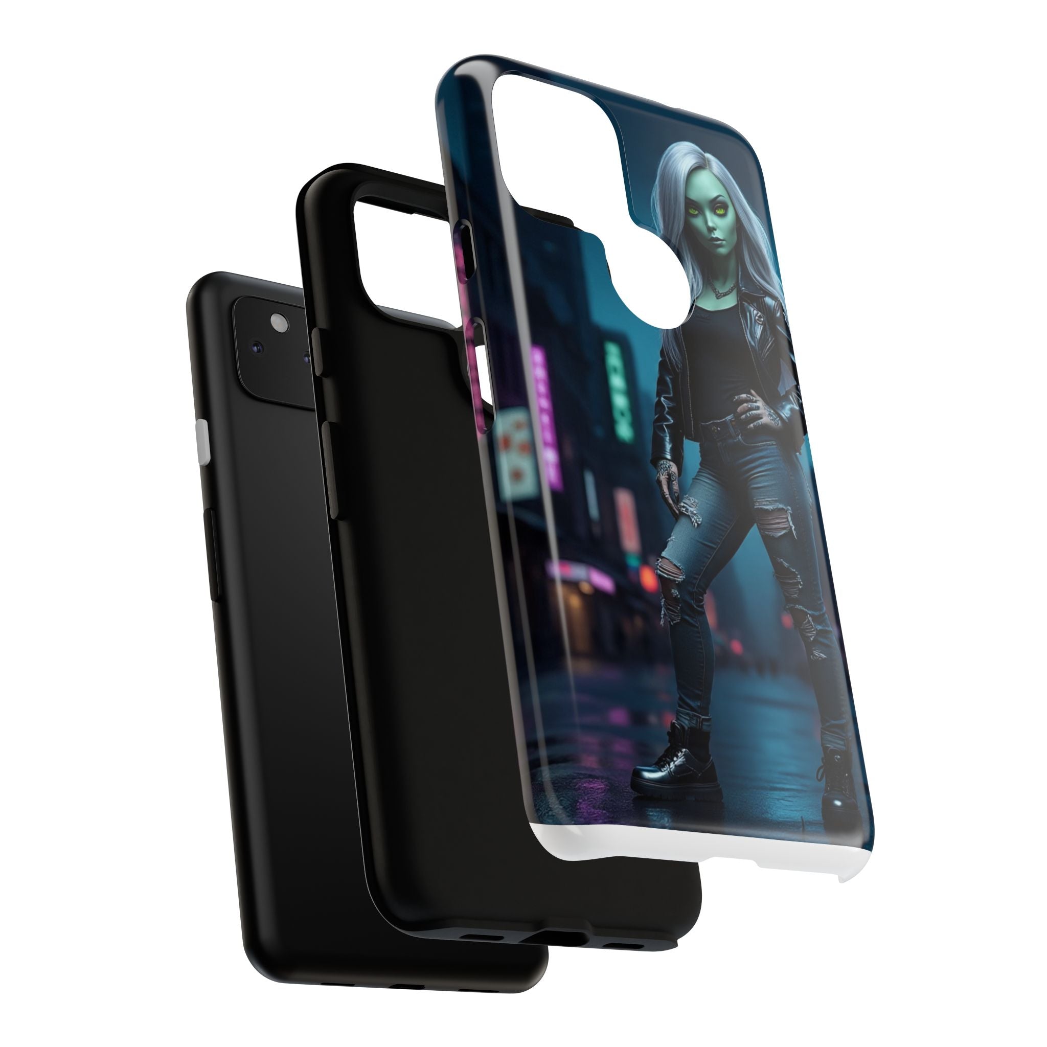 Alien Chic Tough Phone Case