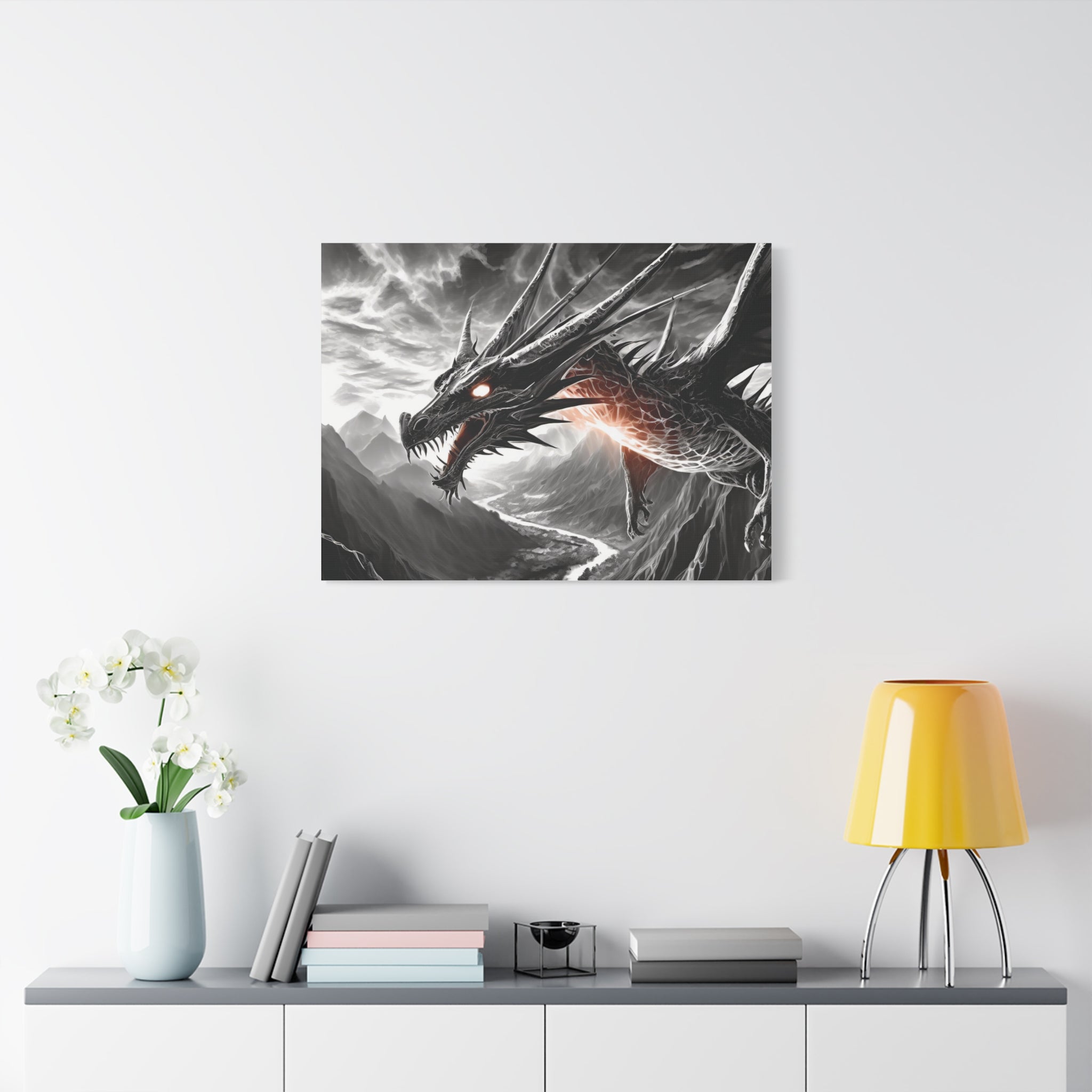 Dragon Art Canvas Print