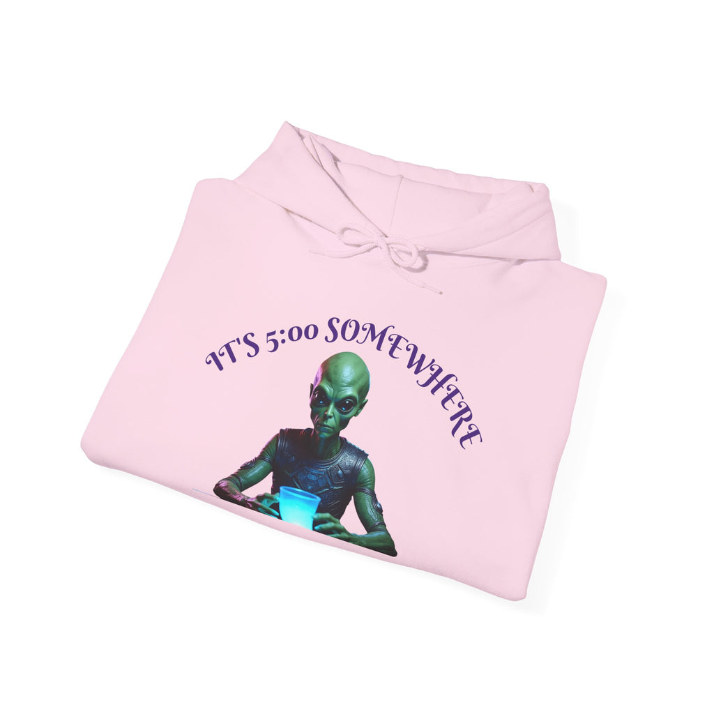 VYBZ Aliens and Monsters Unisex Hooded Sweatshirt - Funny Quote Design