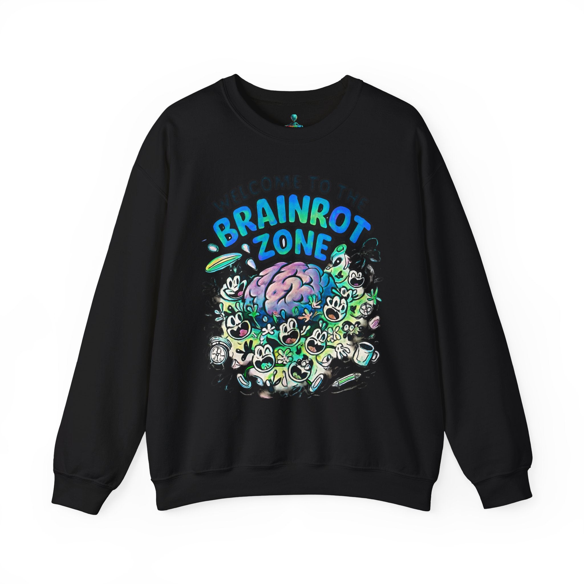 Brainrot Zone Unisex Heavy Blend™ Crewneck Sweatshirt