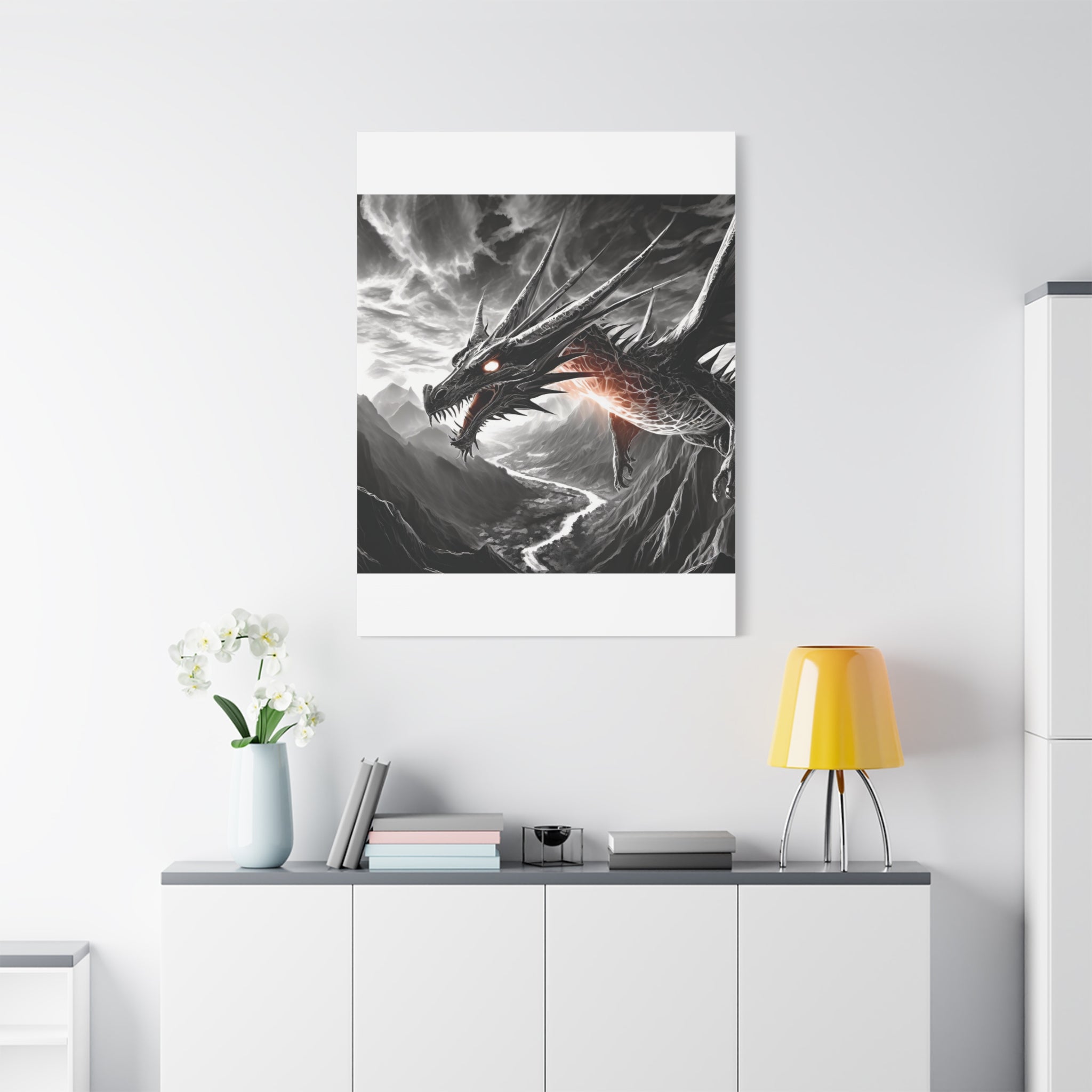 Dragon Art Canvas Print