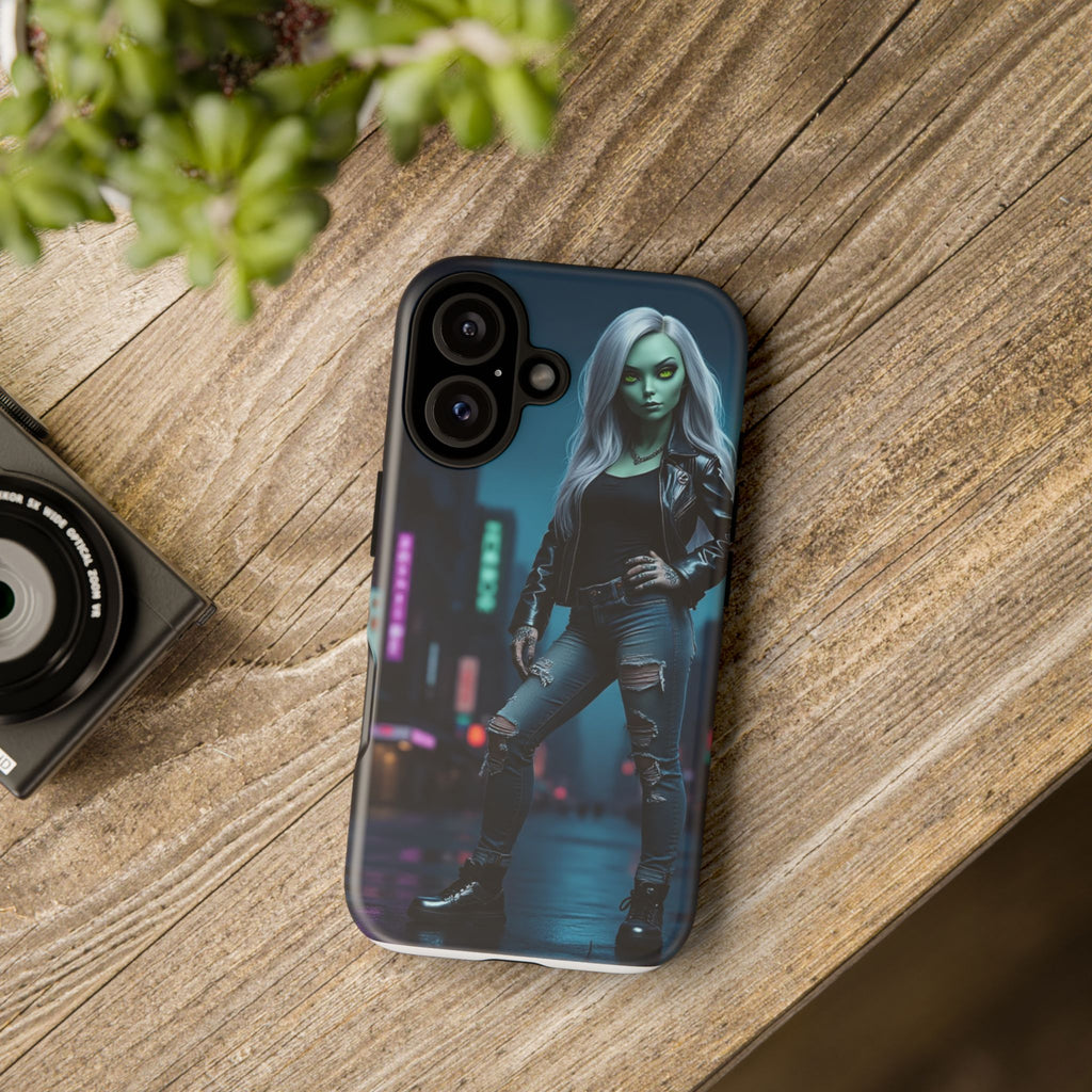 Alien Chic Tough Phone Case