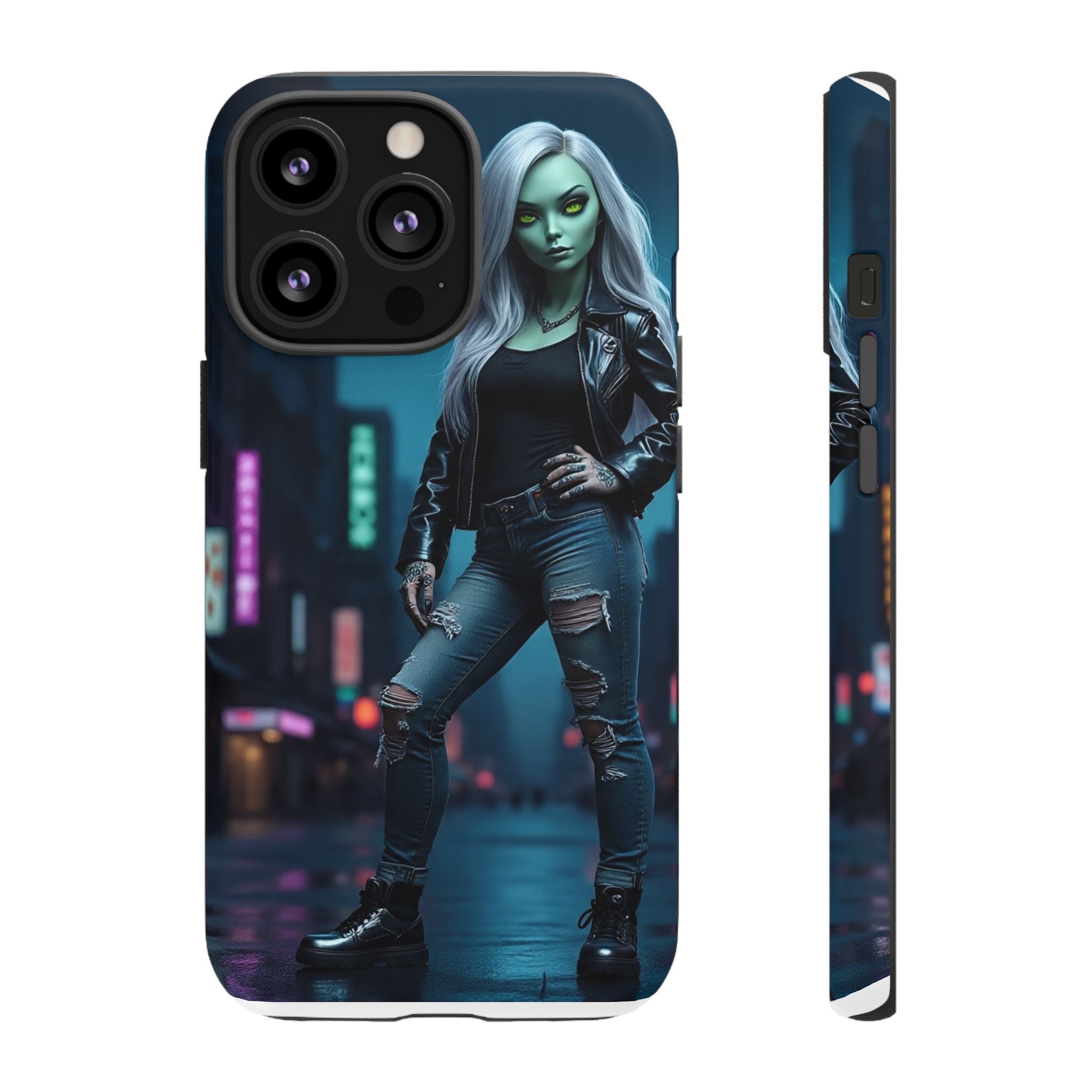 Alien Chic Tough Phone Case