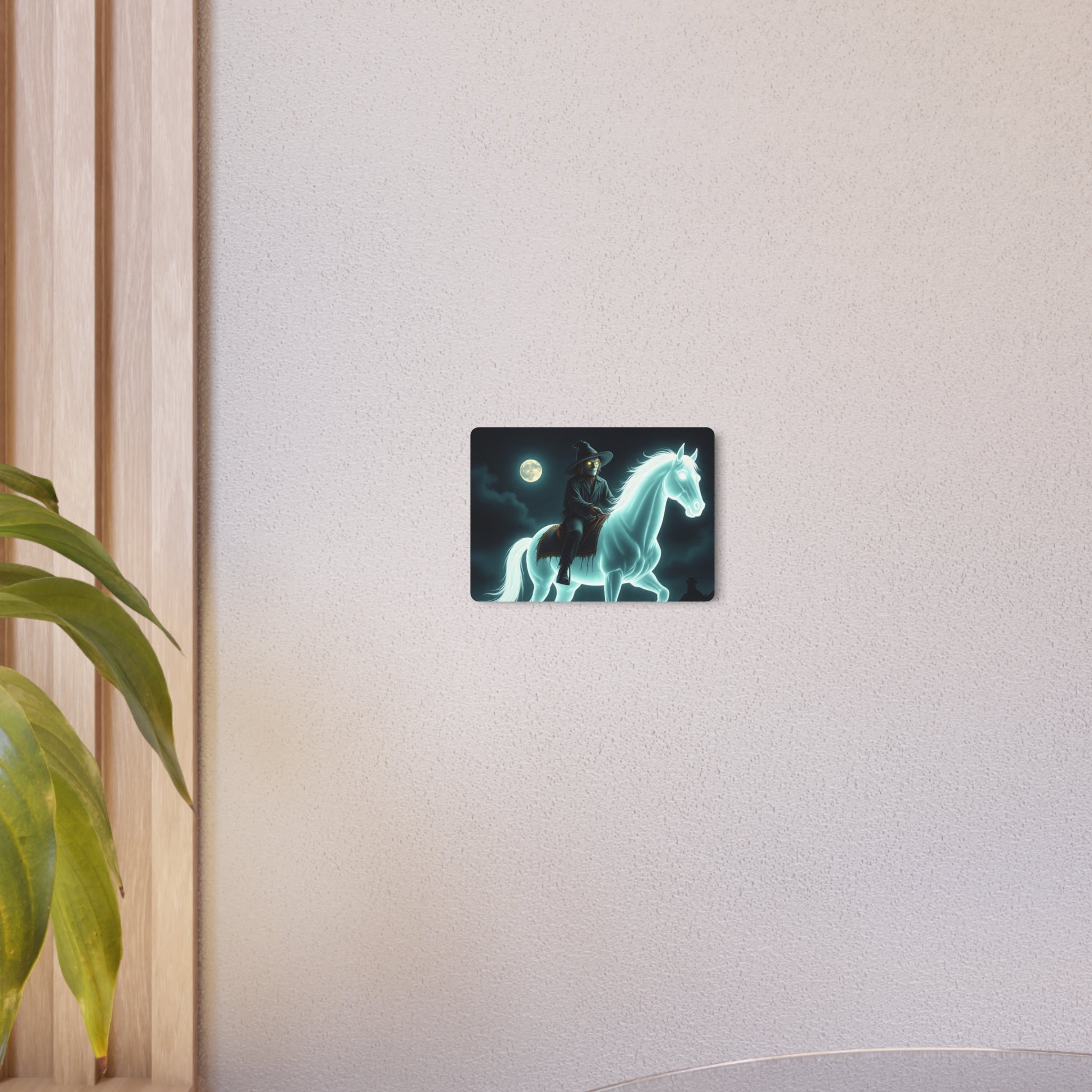 Metal Art Sign - Haunting Magical Halloween Spooky Exclusive Design