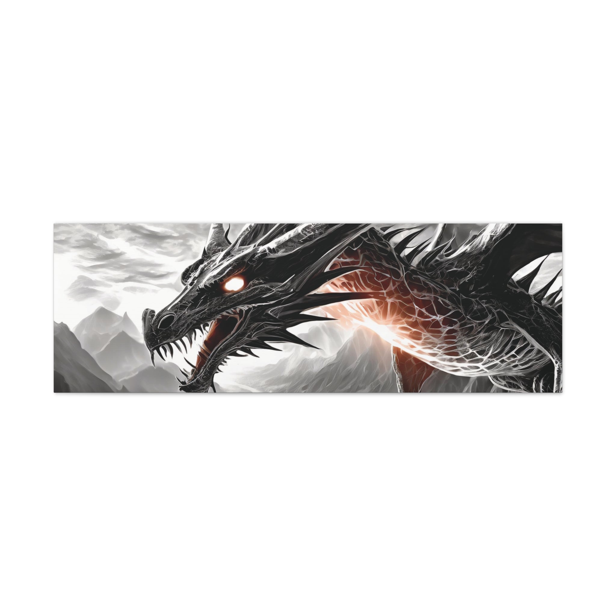 Dragon Art Canvas Print
