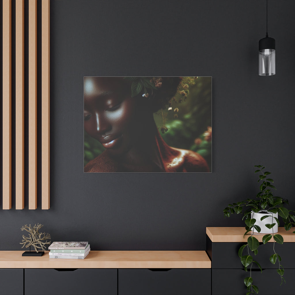 Elegant Mother Nature Canvas Art Print