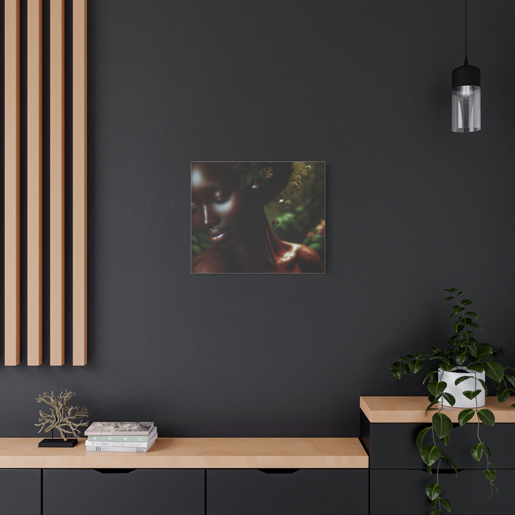 Elegant Mother Nature Canvas Art Print
