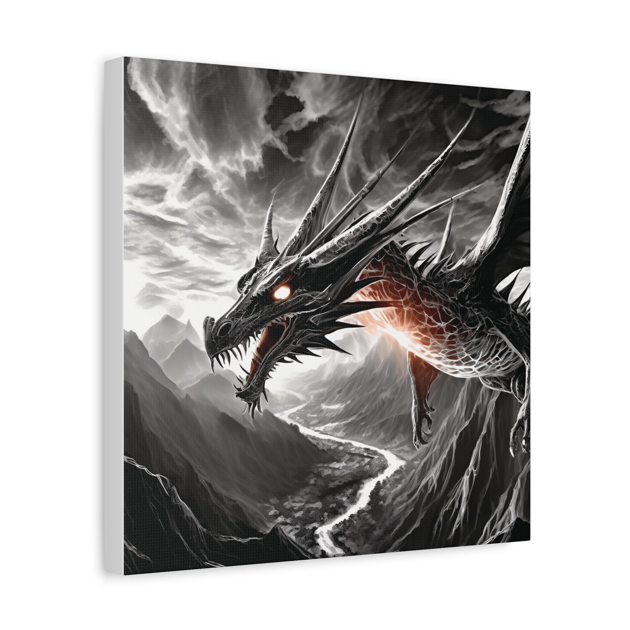Dragon Art Canvas Print