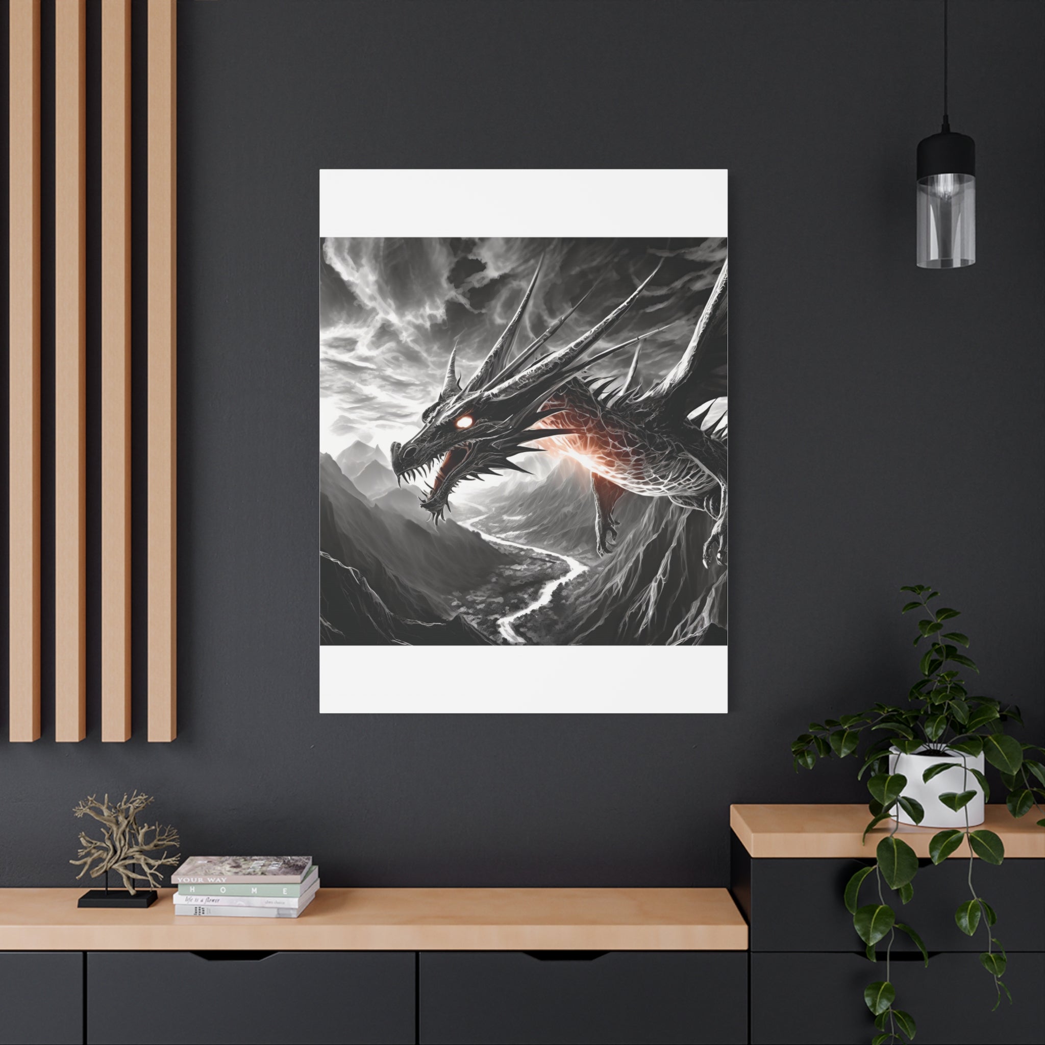 Dragon Art Canvas Print