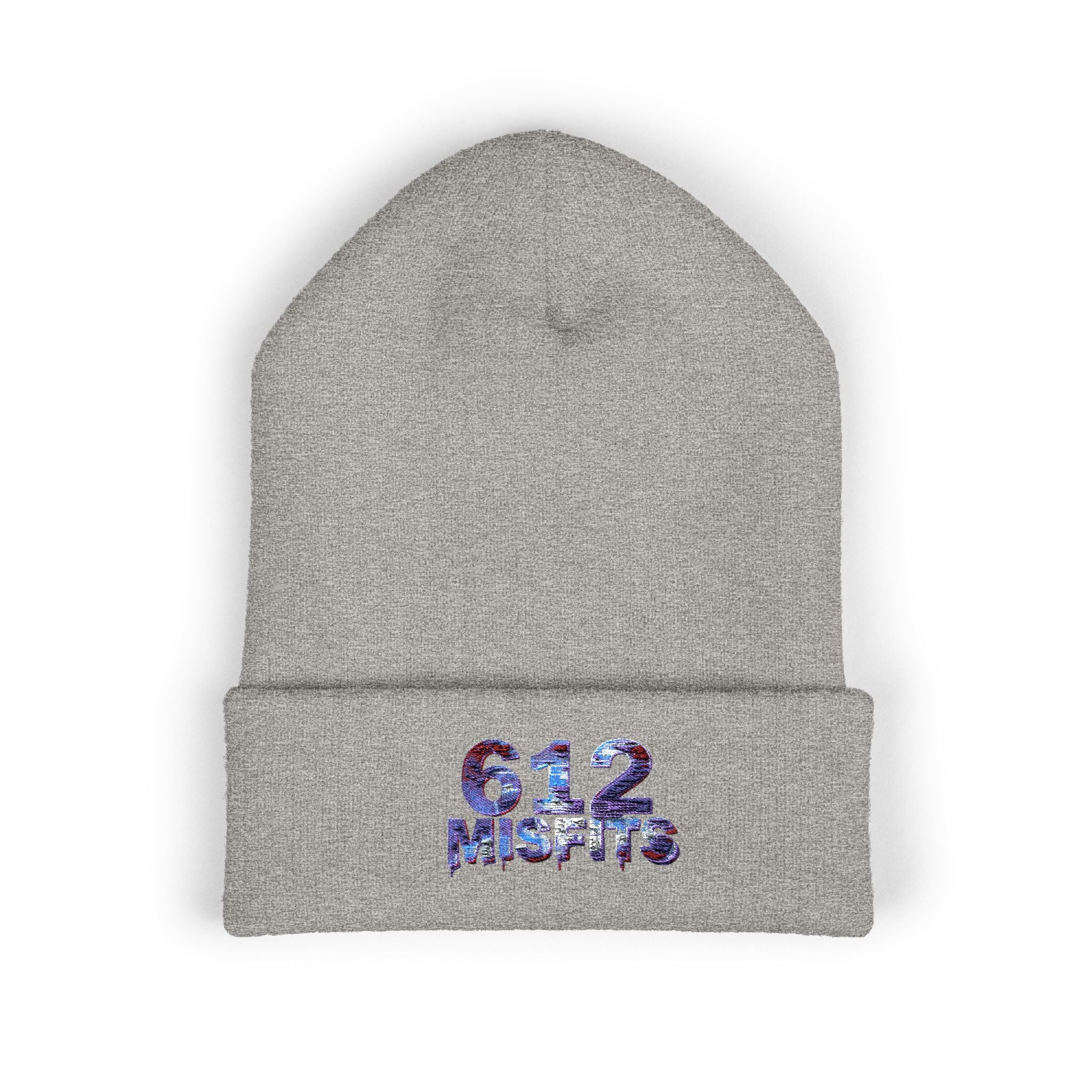 612 Misfit Embroidered Cuffed Beanie