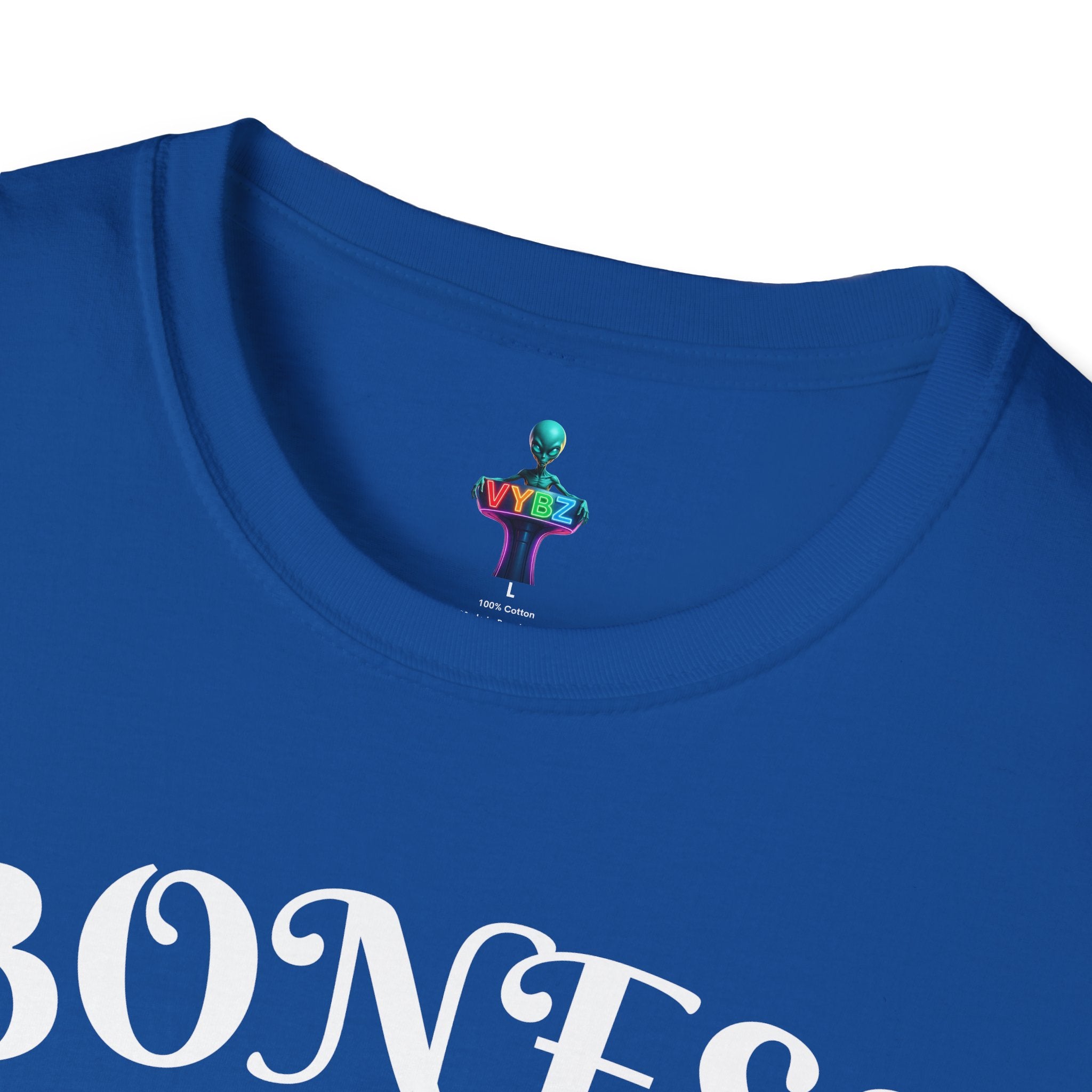 Softstyle T-Shirt with VYBZ Dogs Playing Dominos Urban Slang Design