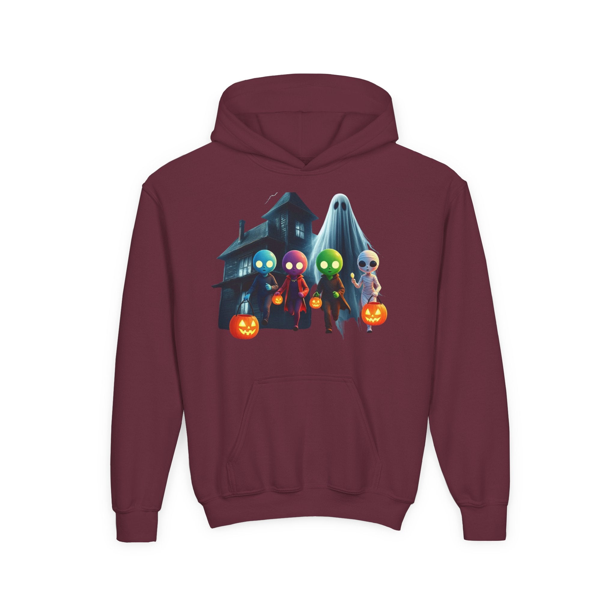 VYBZ "Aliens & Ghost" Youth Hooded Sweatshirt