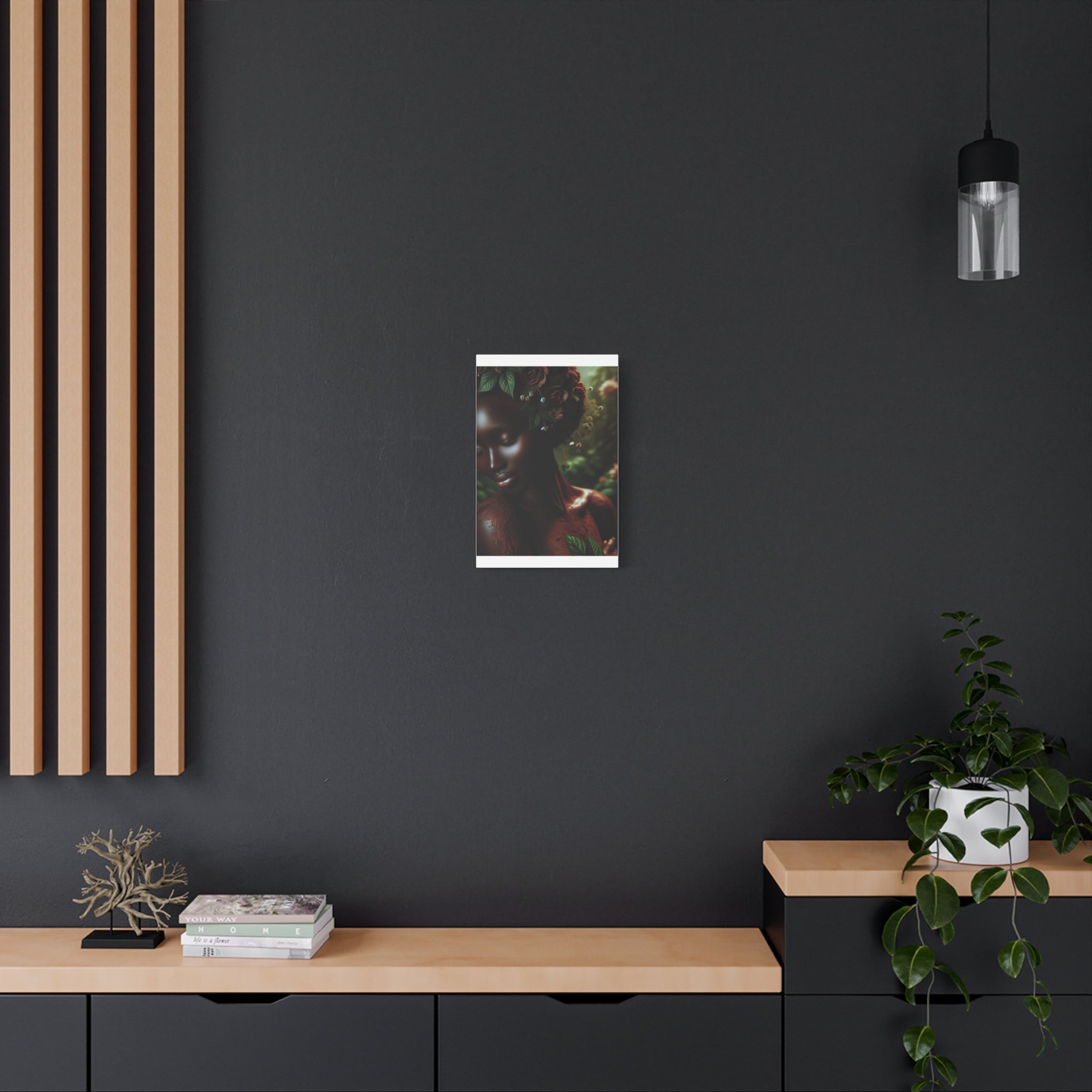 Elegant Mother Nature Canvas Art Print