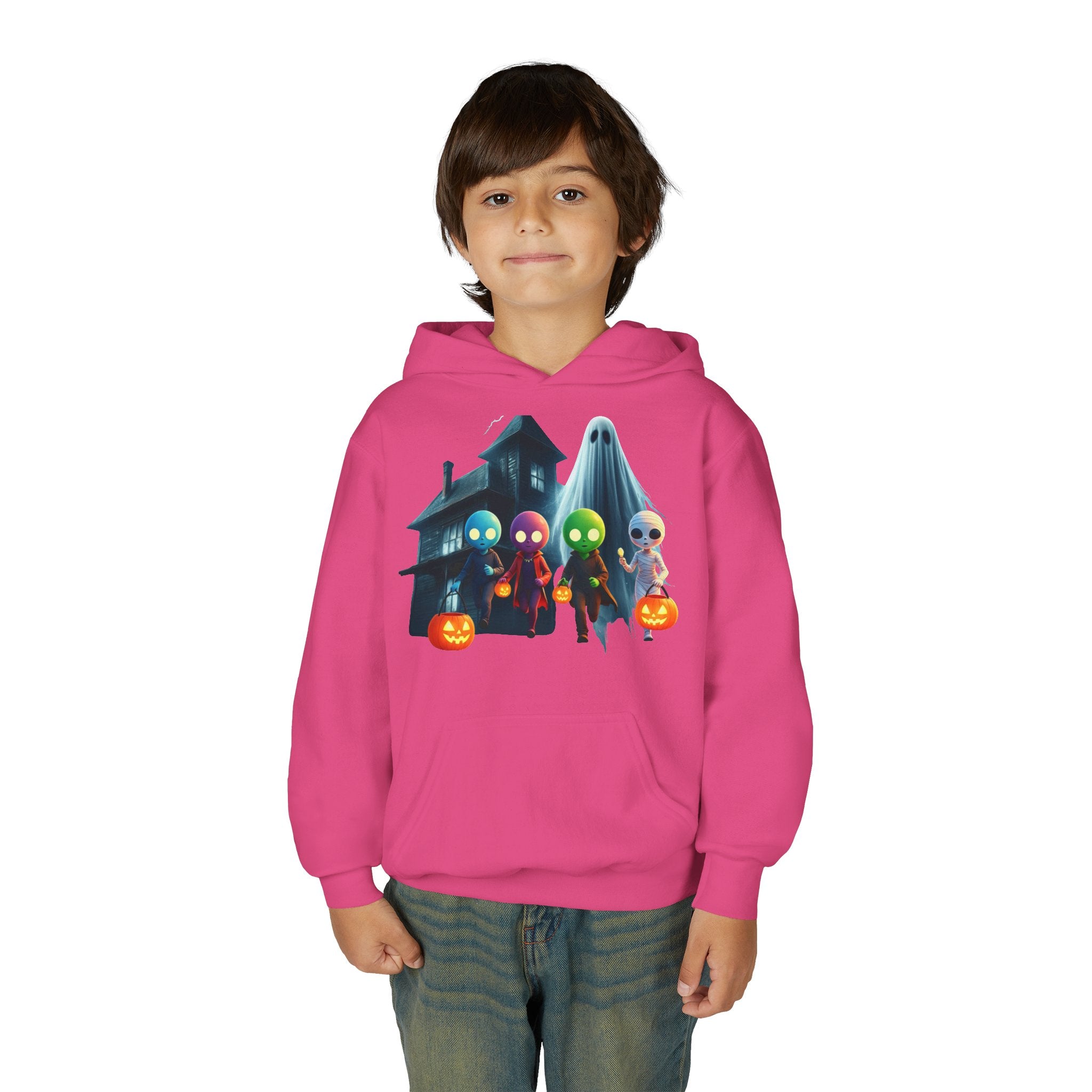 VYBZ "Aliens & Ghost" Youth Hooded Sweatshirt