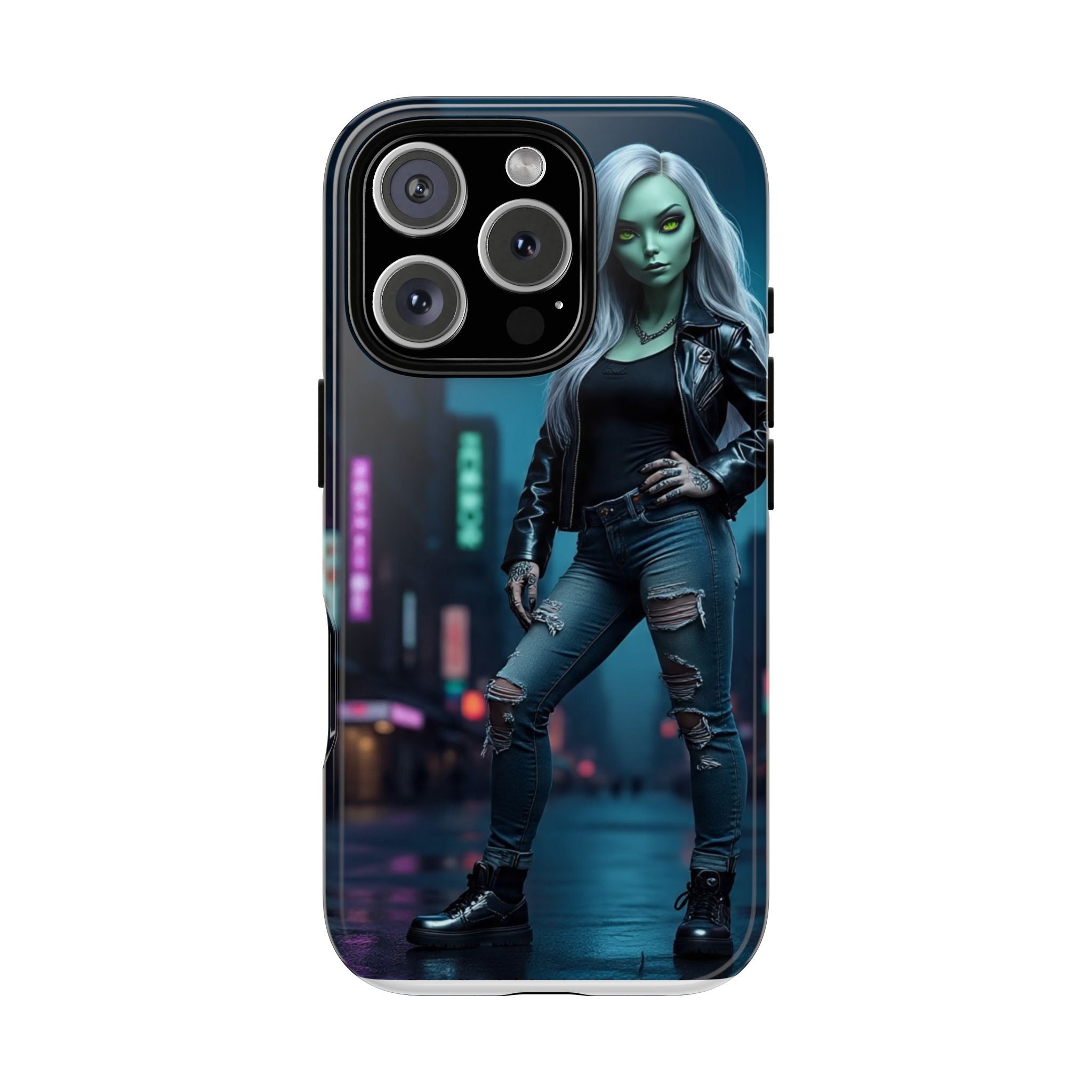 Alien Chic Tough Phone Case