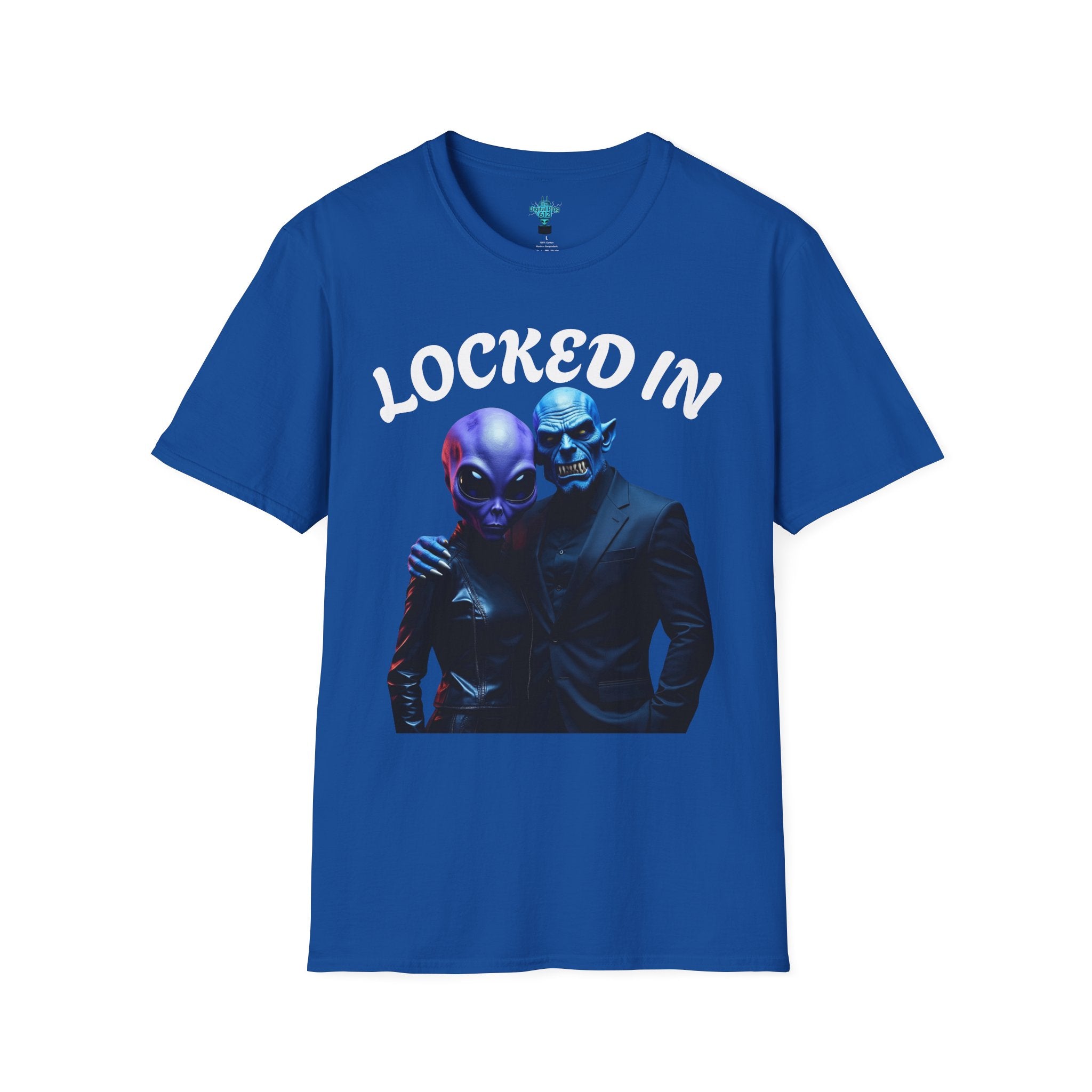 VYBZ "Locked In" Alien Couple T-Shirt