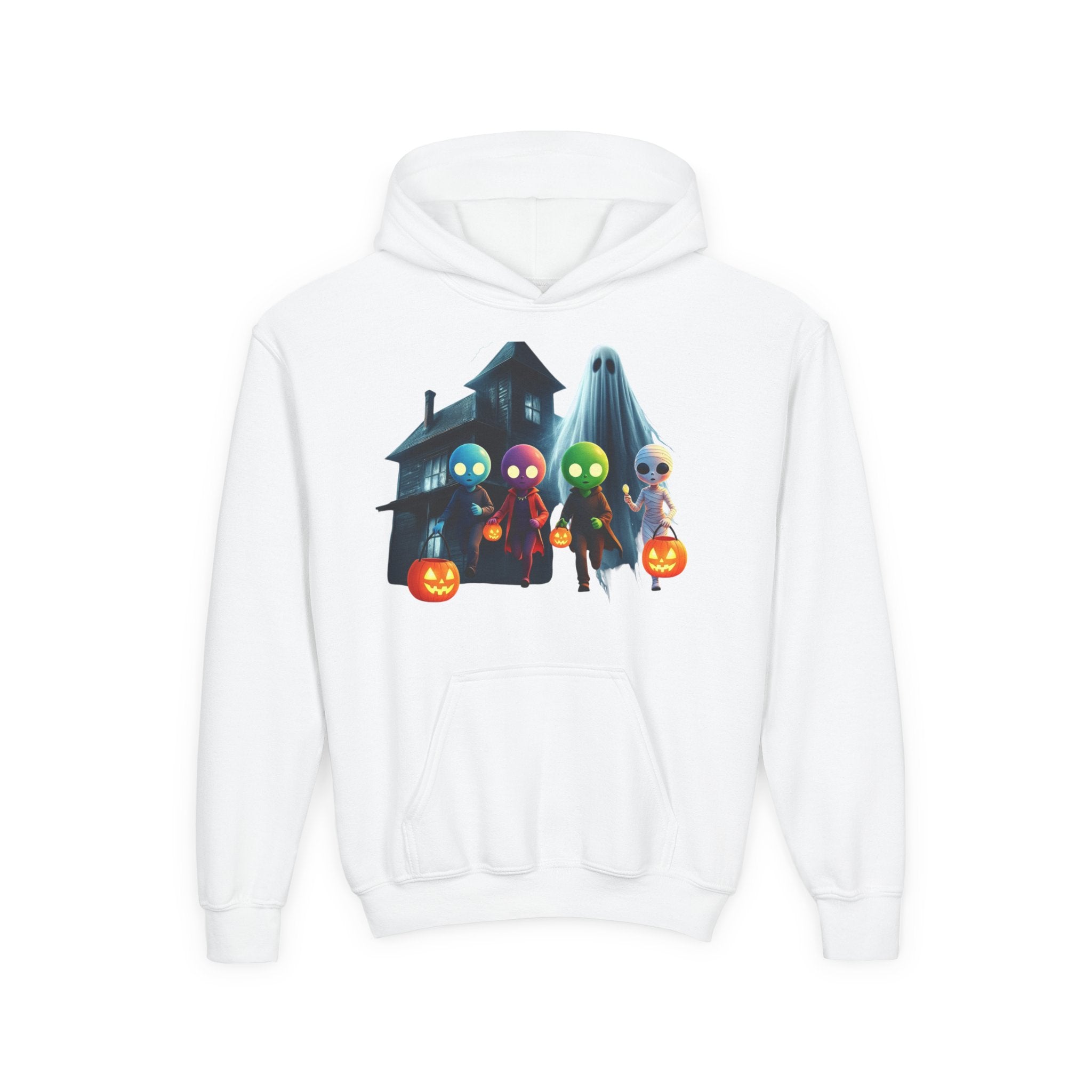 VYBZ "Aliens & Ghost" Youth Hooded Sweatshirt