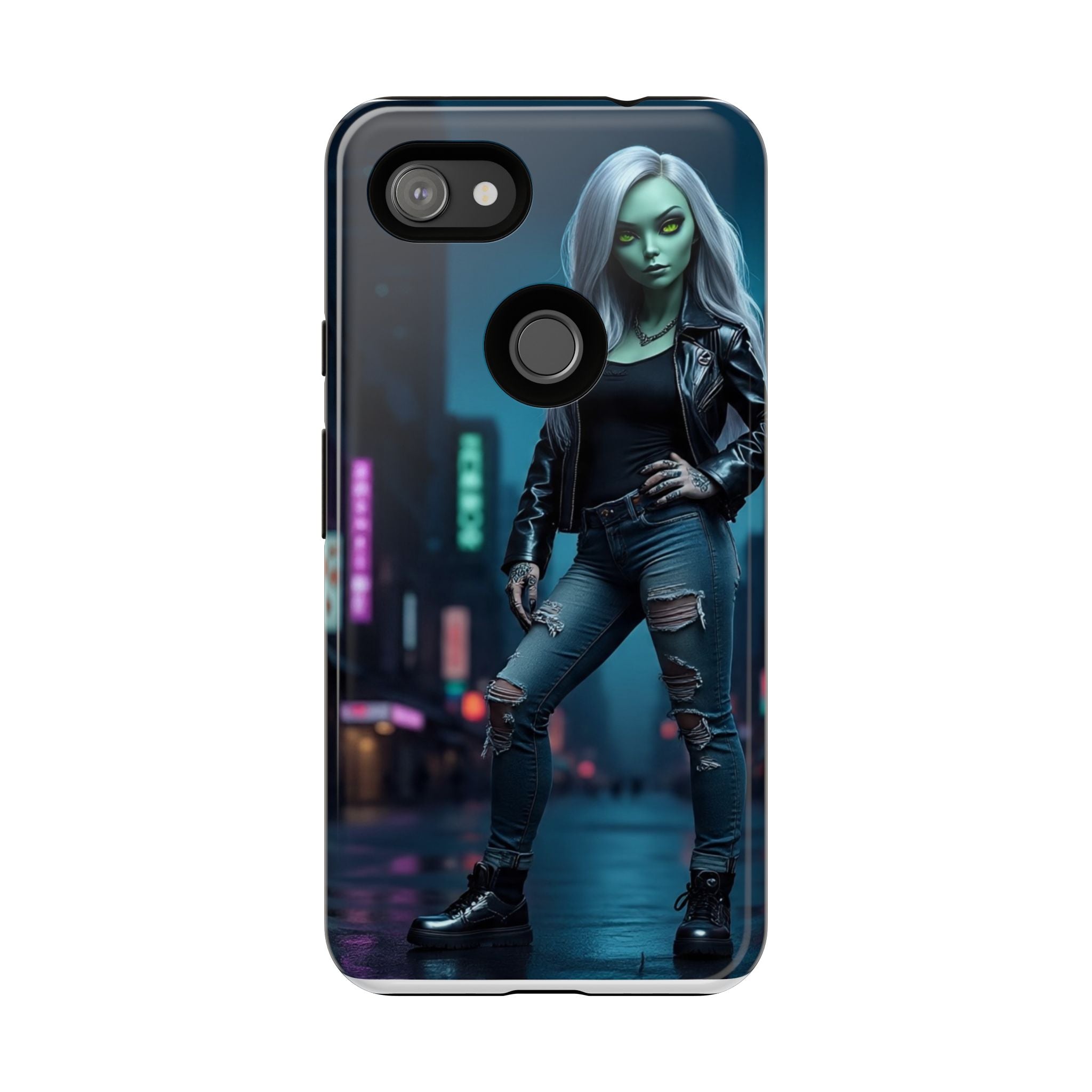 Alien Chic Tough Phone Case