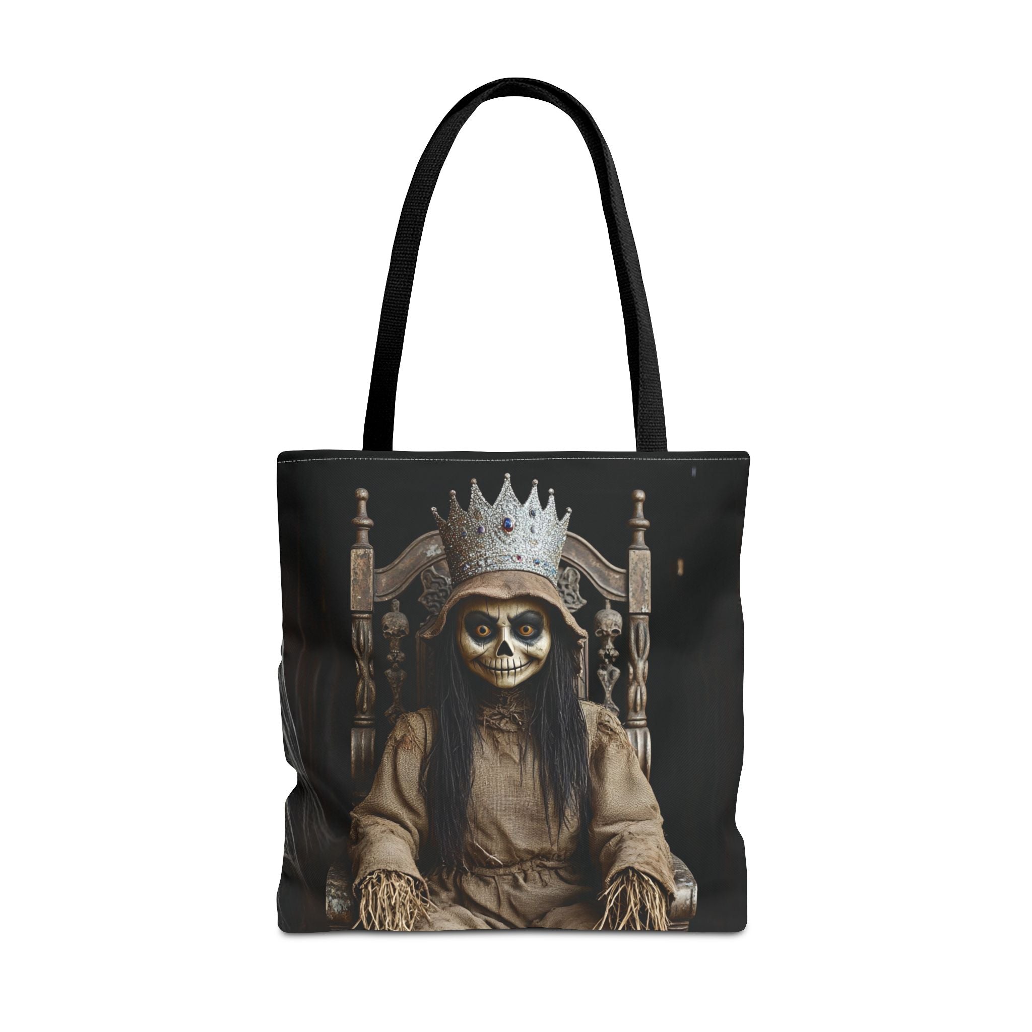 VYBZ Tote Bag - Spooky Skeleton Queen Halloween Design