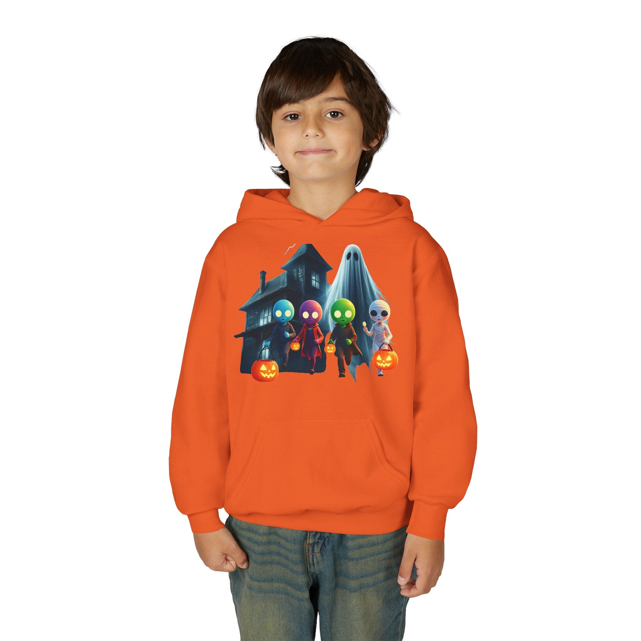 VYBZ "Aliens & Ghost" Youth Hooded Sweatshirt