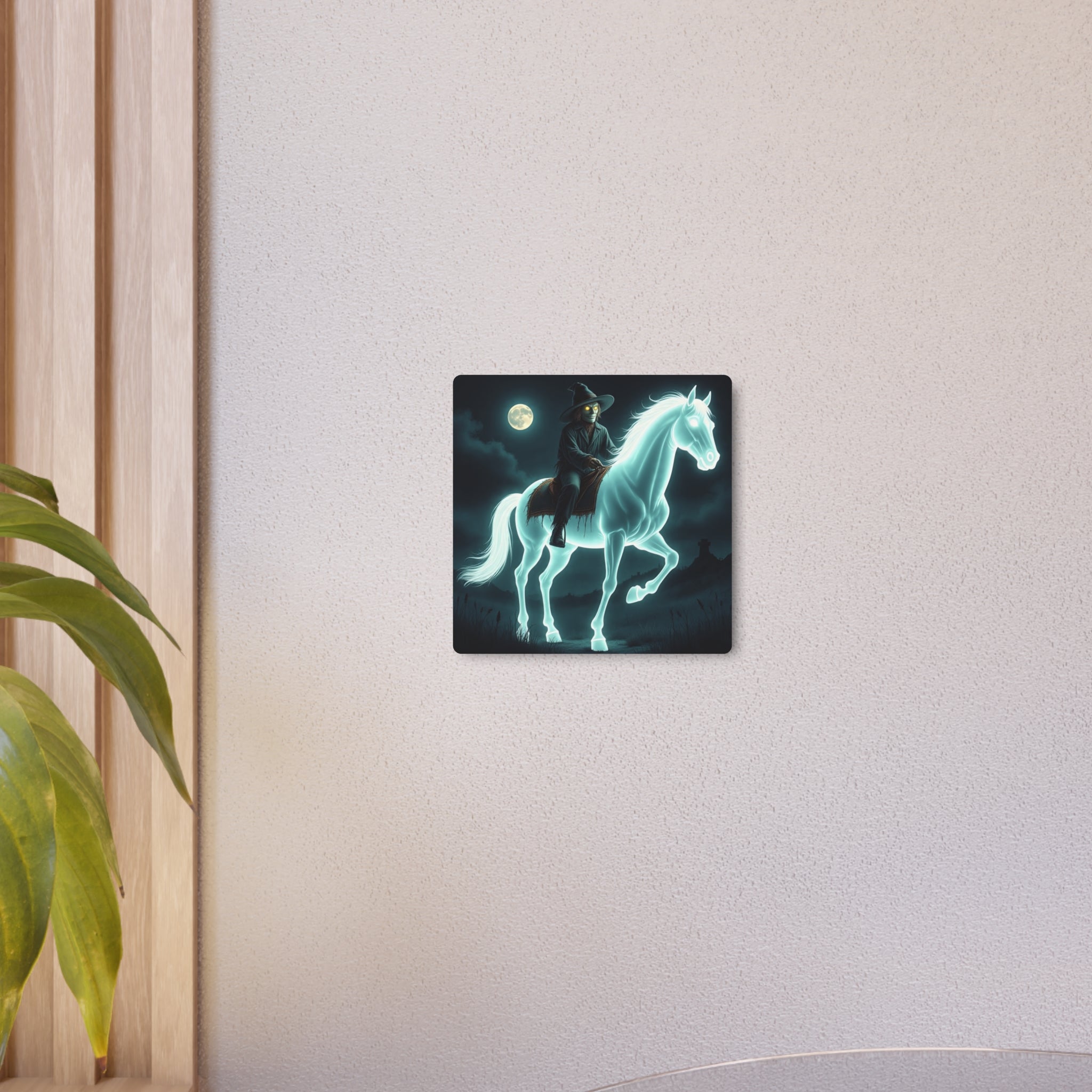 Metal Art Sign - Haunting Magical Halloween Spooky Exclusive Design