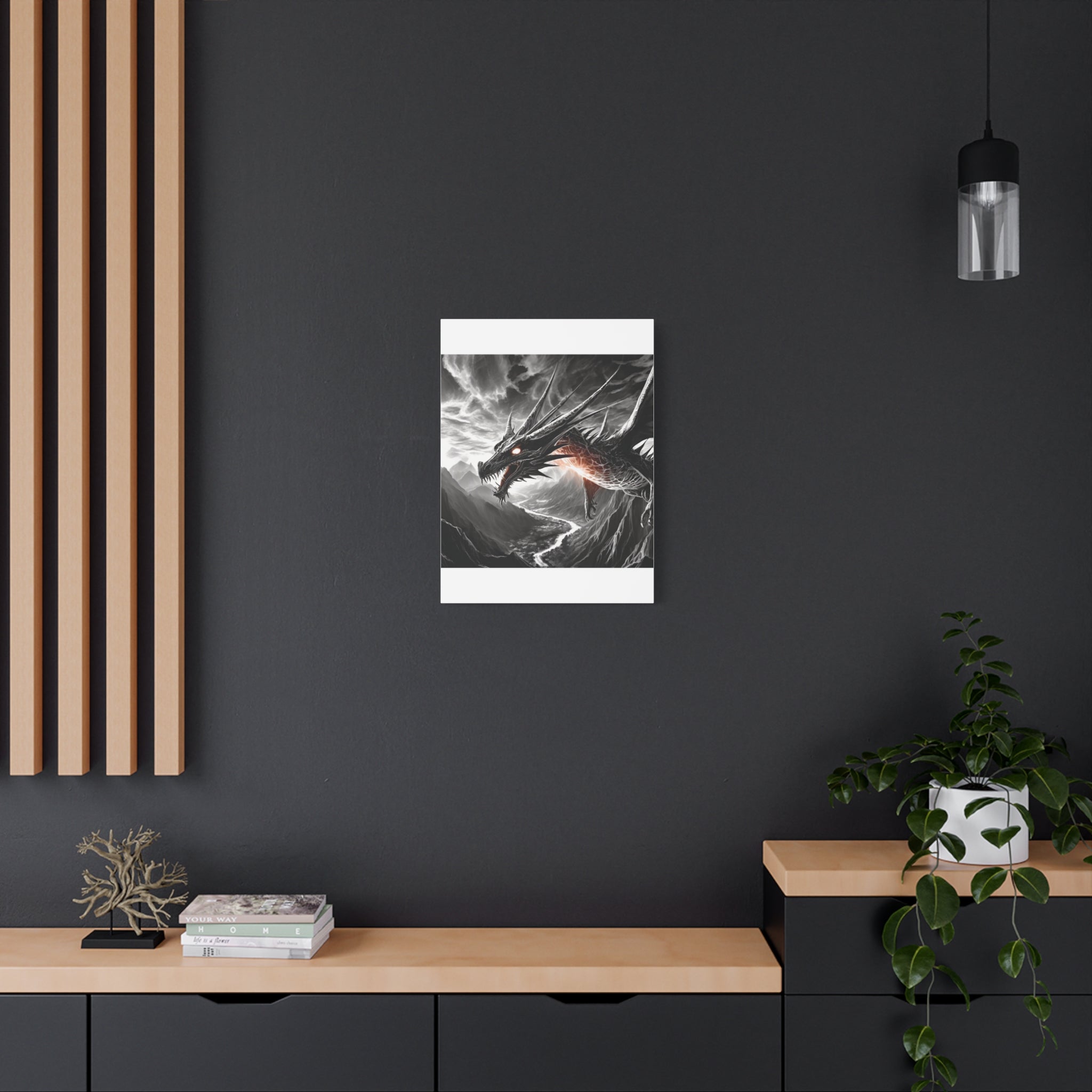 Dragon Art Canvas Print