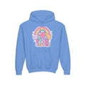 Youth Hoodie — 'Stay Cute!' Pastel Rainbow Kawaii Graphic