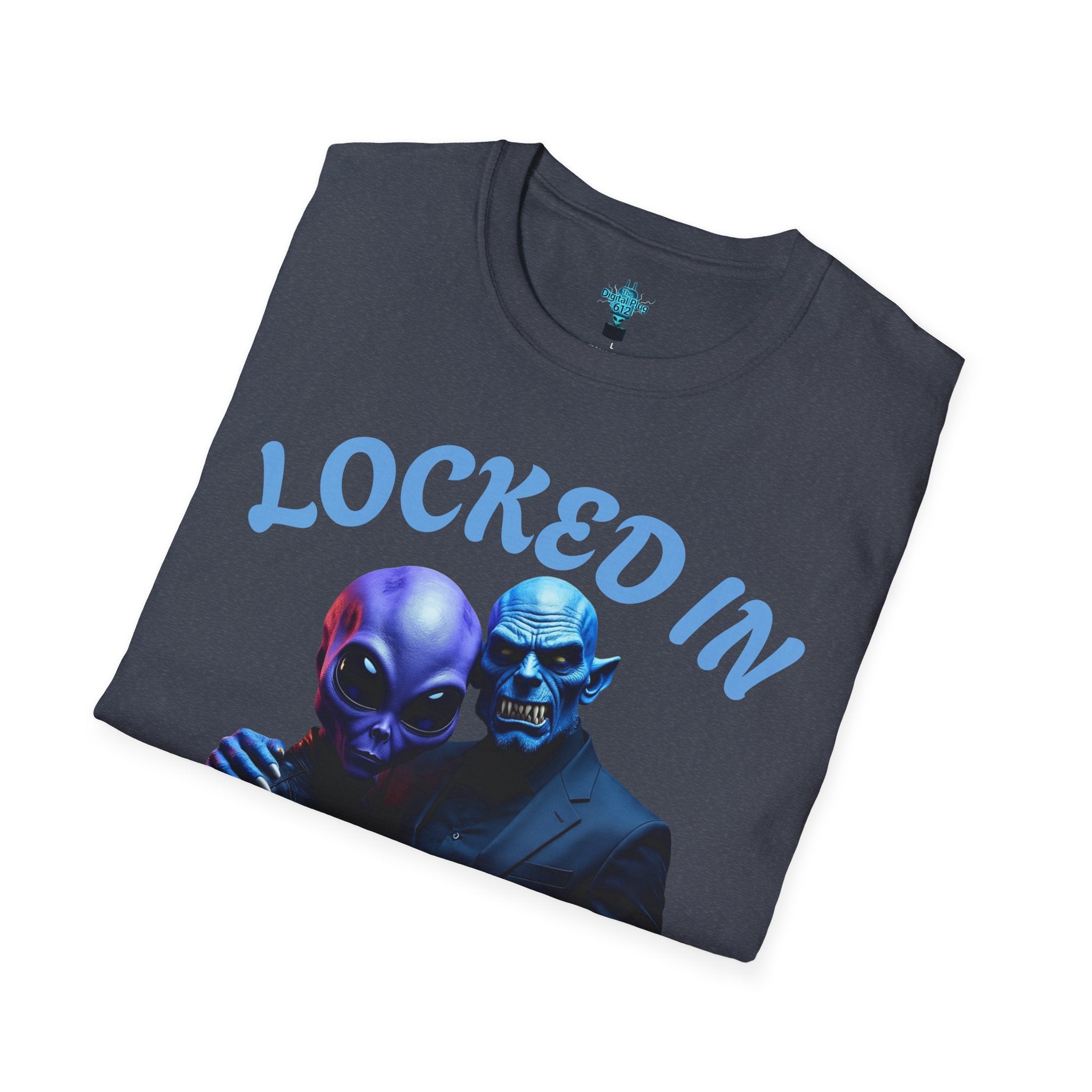 VYBZ "Locked In" Alien Couple T-Shirt