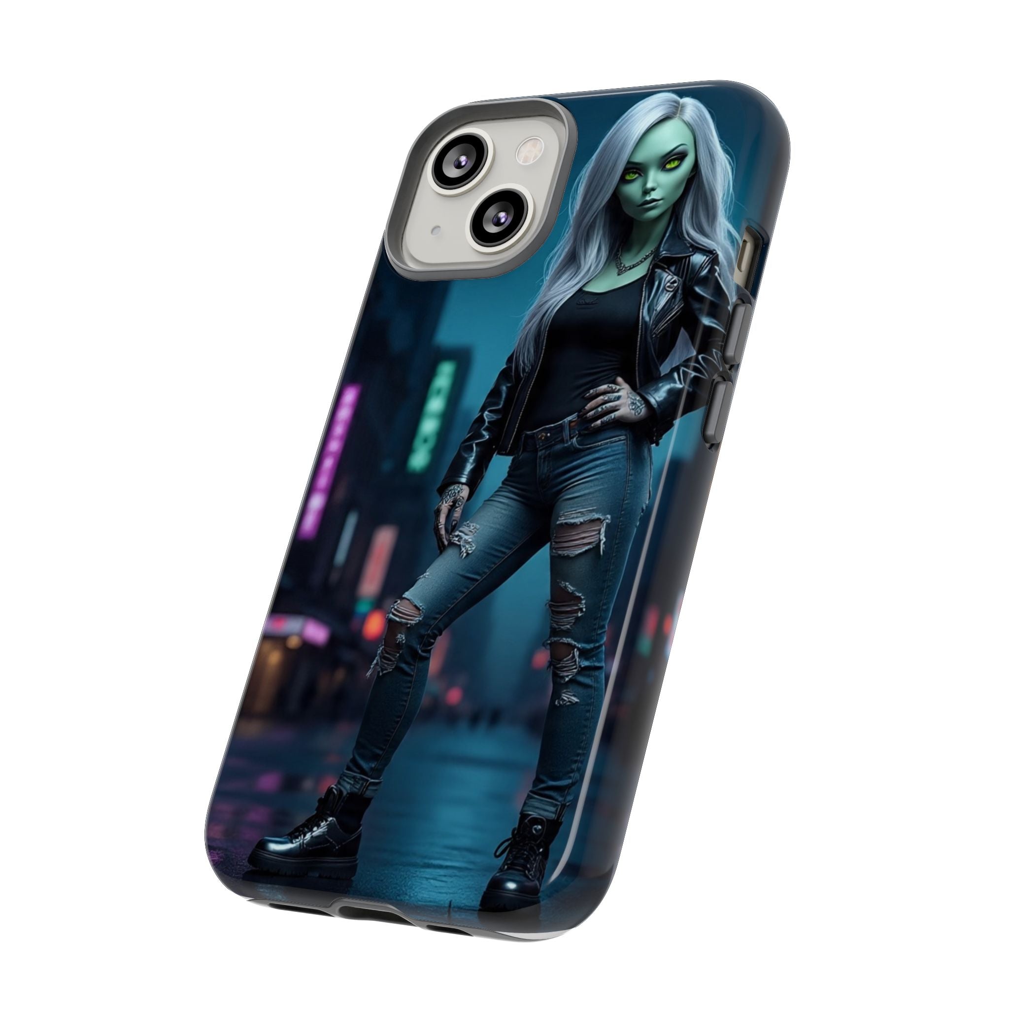 Alien Chic Tough Phone Case