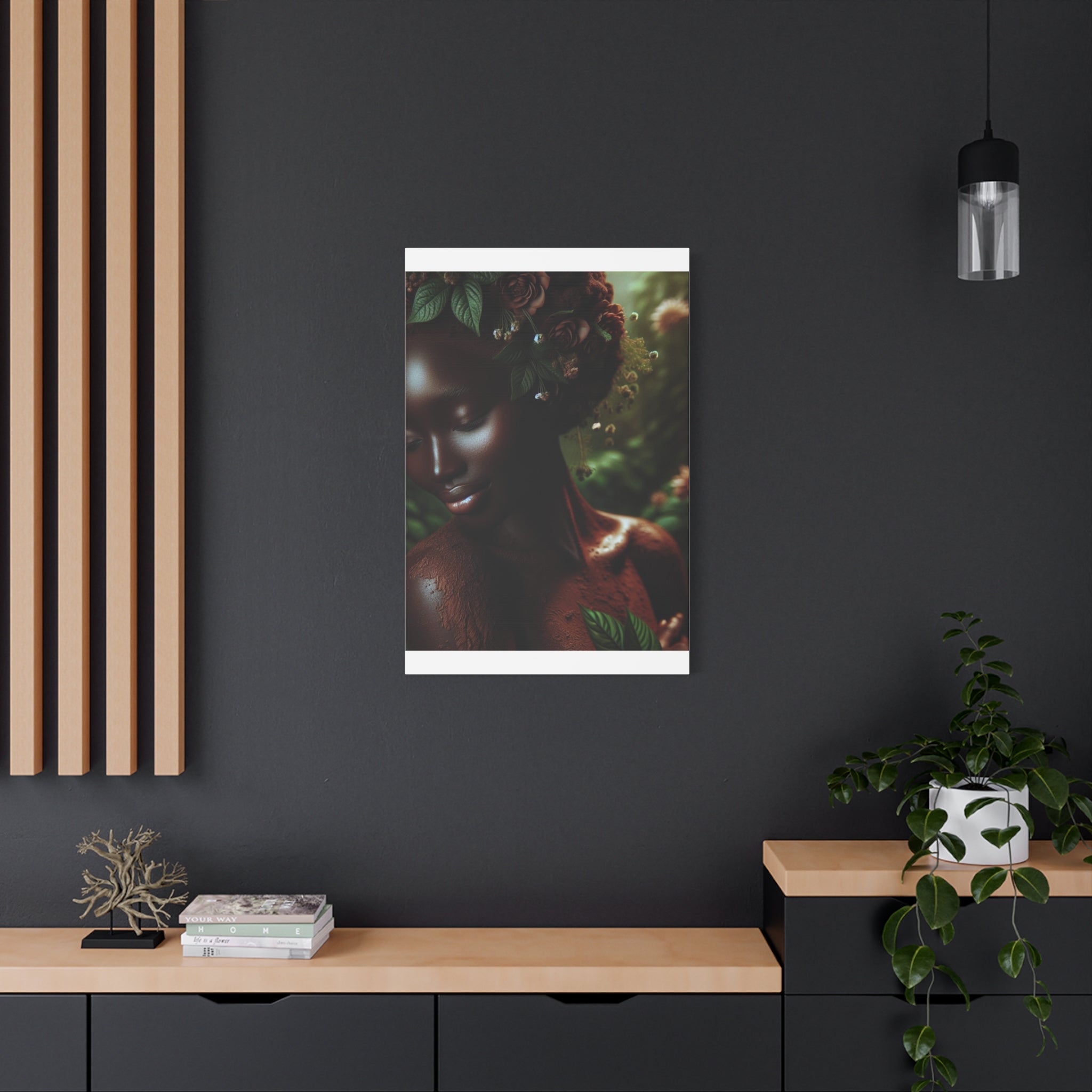 Elegant Mother Nature Canvas Art Print