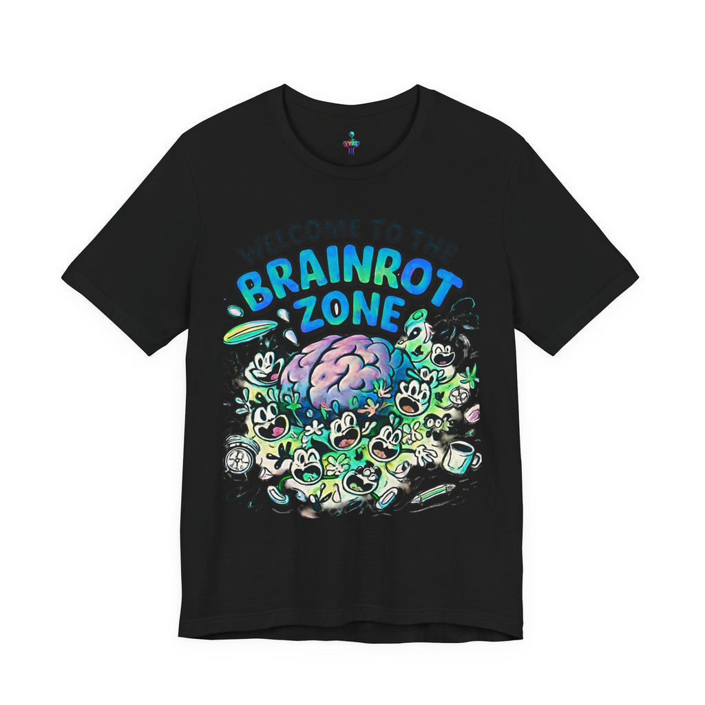 Brainrot Zone Unisex Jersey Short Sleeve Tee
