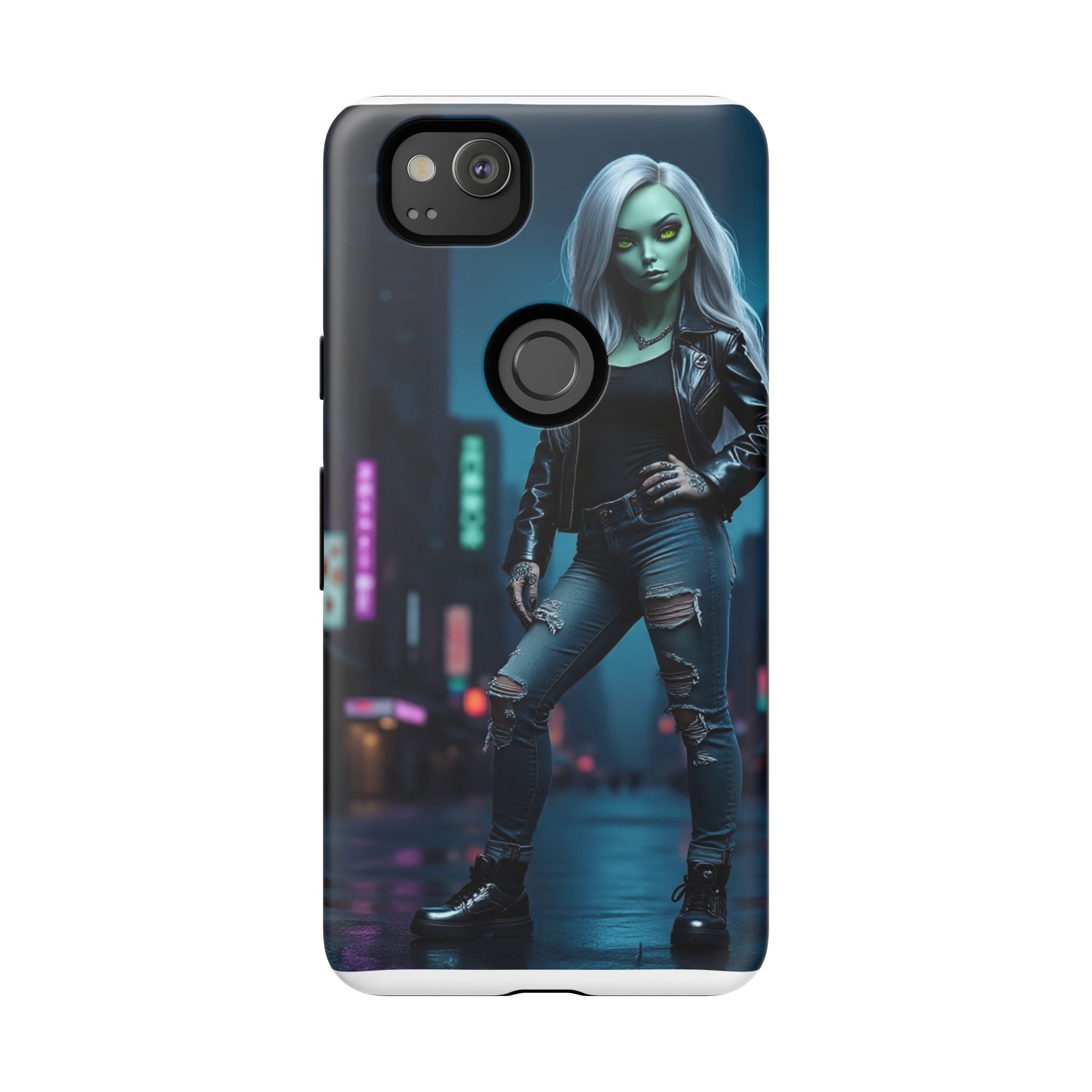 Alien Chic Tough Phone Case