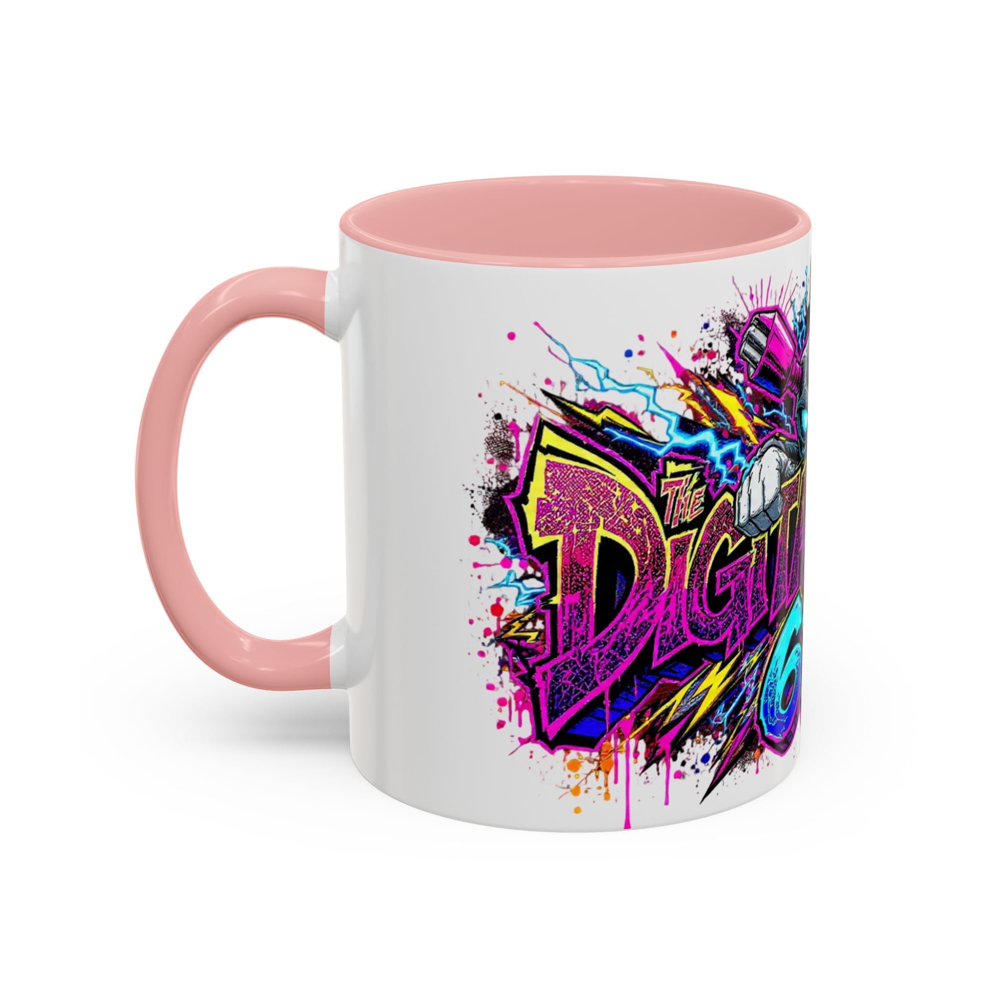 Accent Coffee Mug — The Digital Plug 612 Graphic (11/15oz)