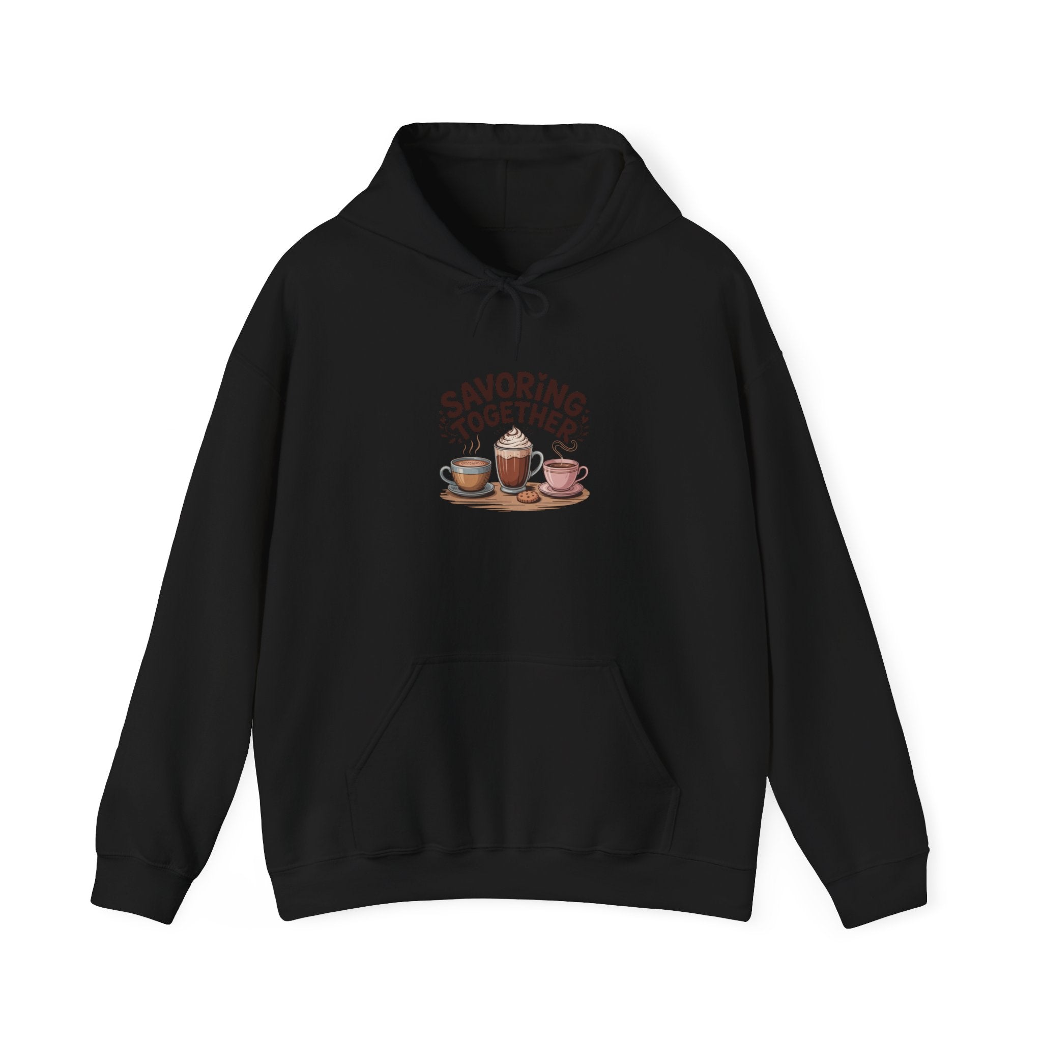 Savoring Together Hoodie | cocoa sweatshirt, coffee lover apparel