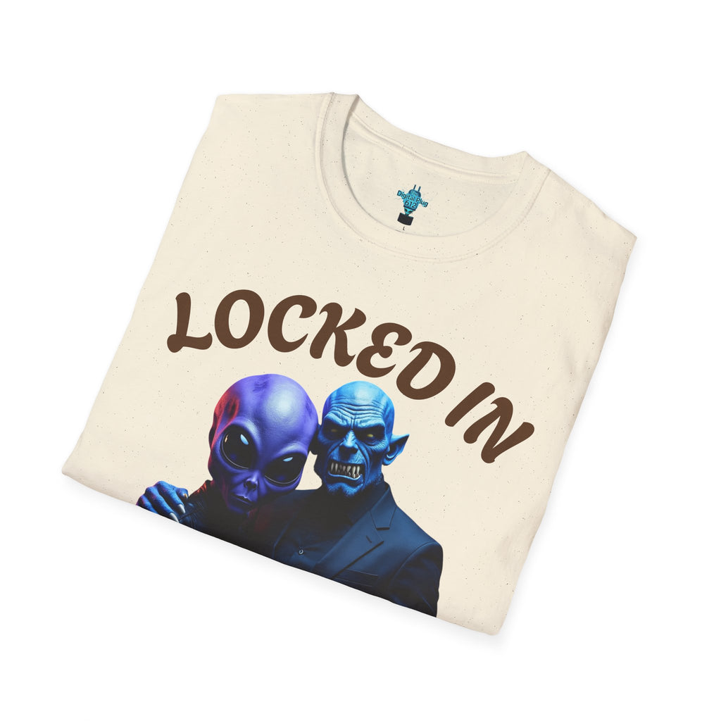 VYBZ "Locked In" Alien Couple T-Shirt