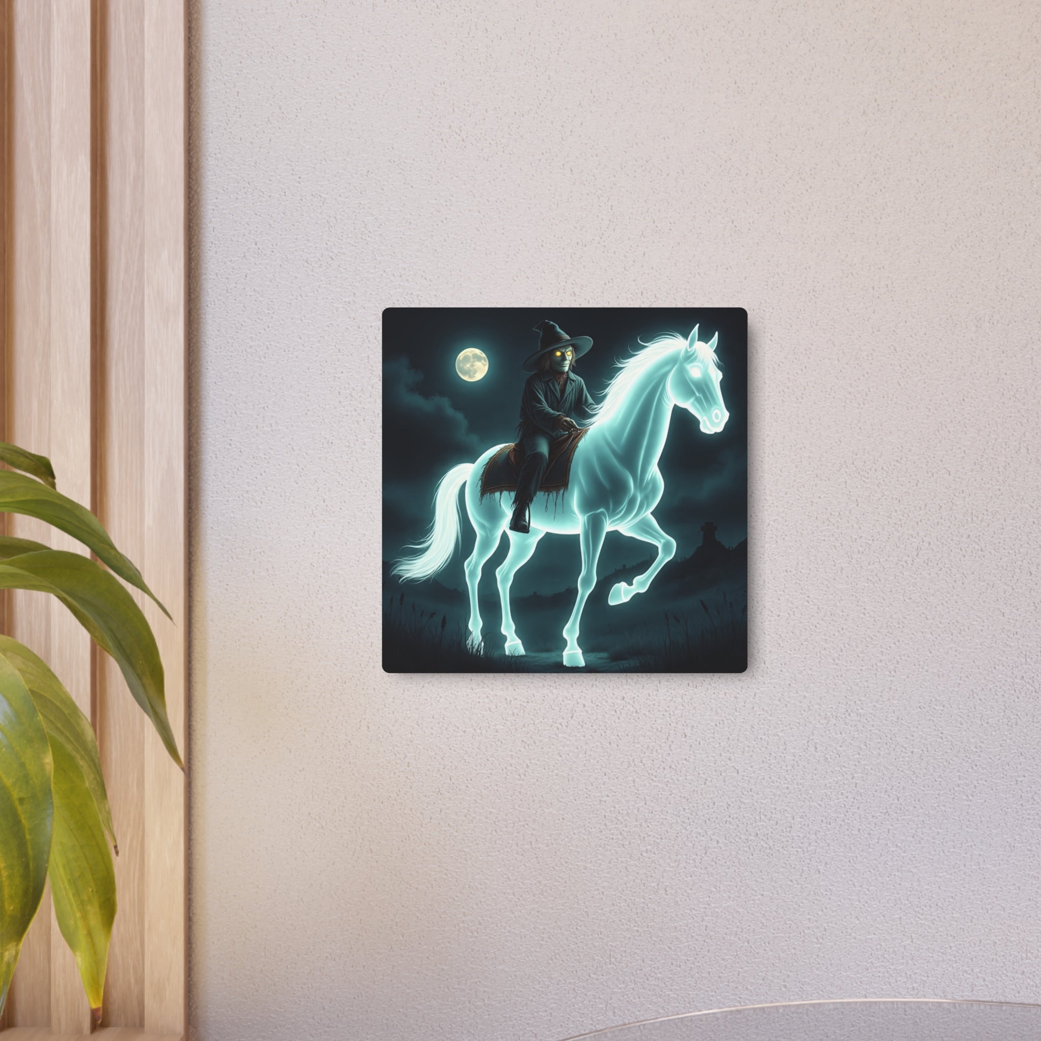 Metal Art Sign - Haunting Magical Halloween Spooky Exclusive Design