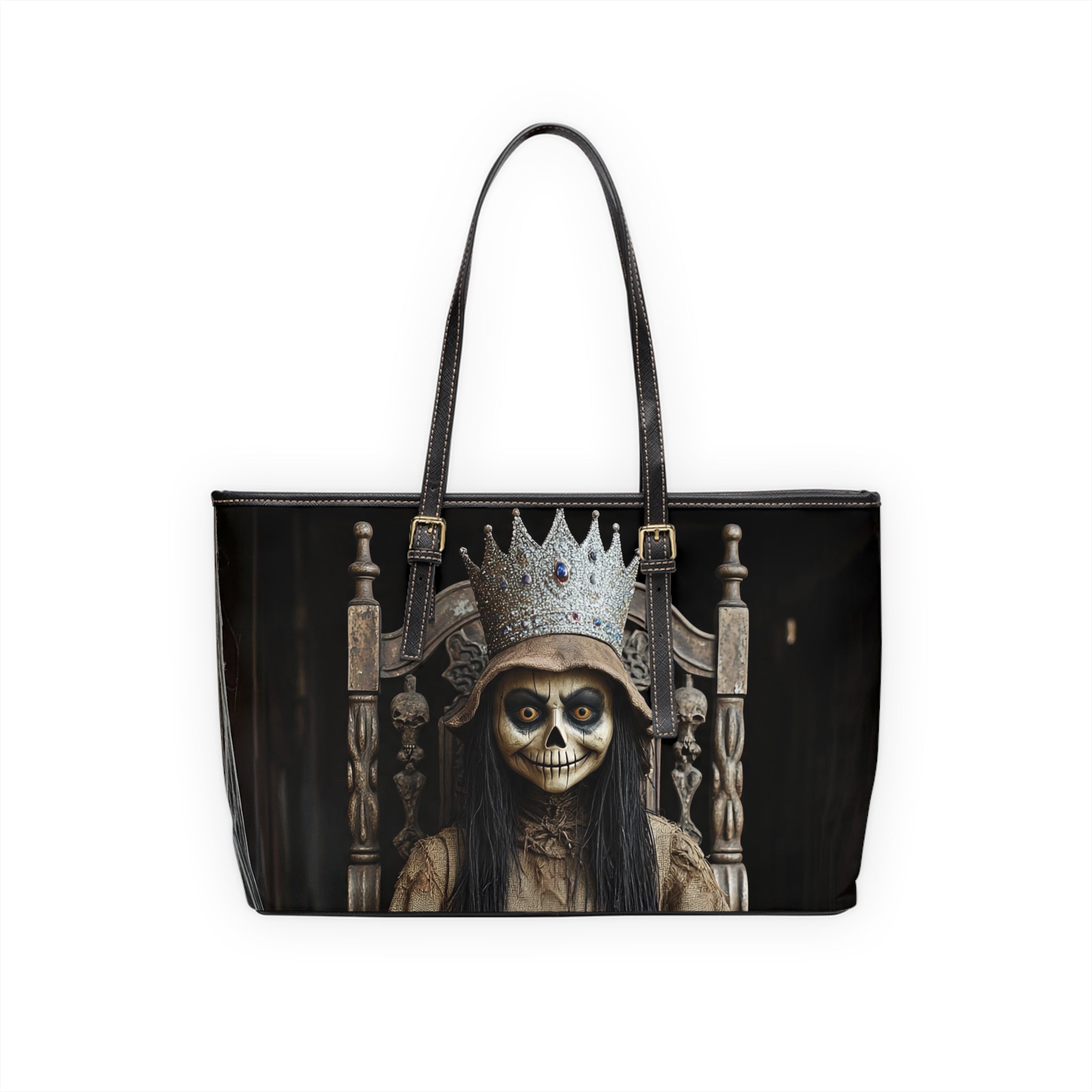 VYBZ Shoulder Bag - Scarecrow Queen Spooky Halloween Design