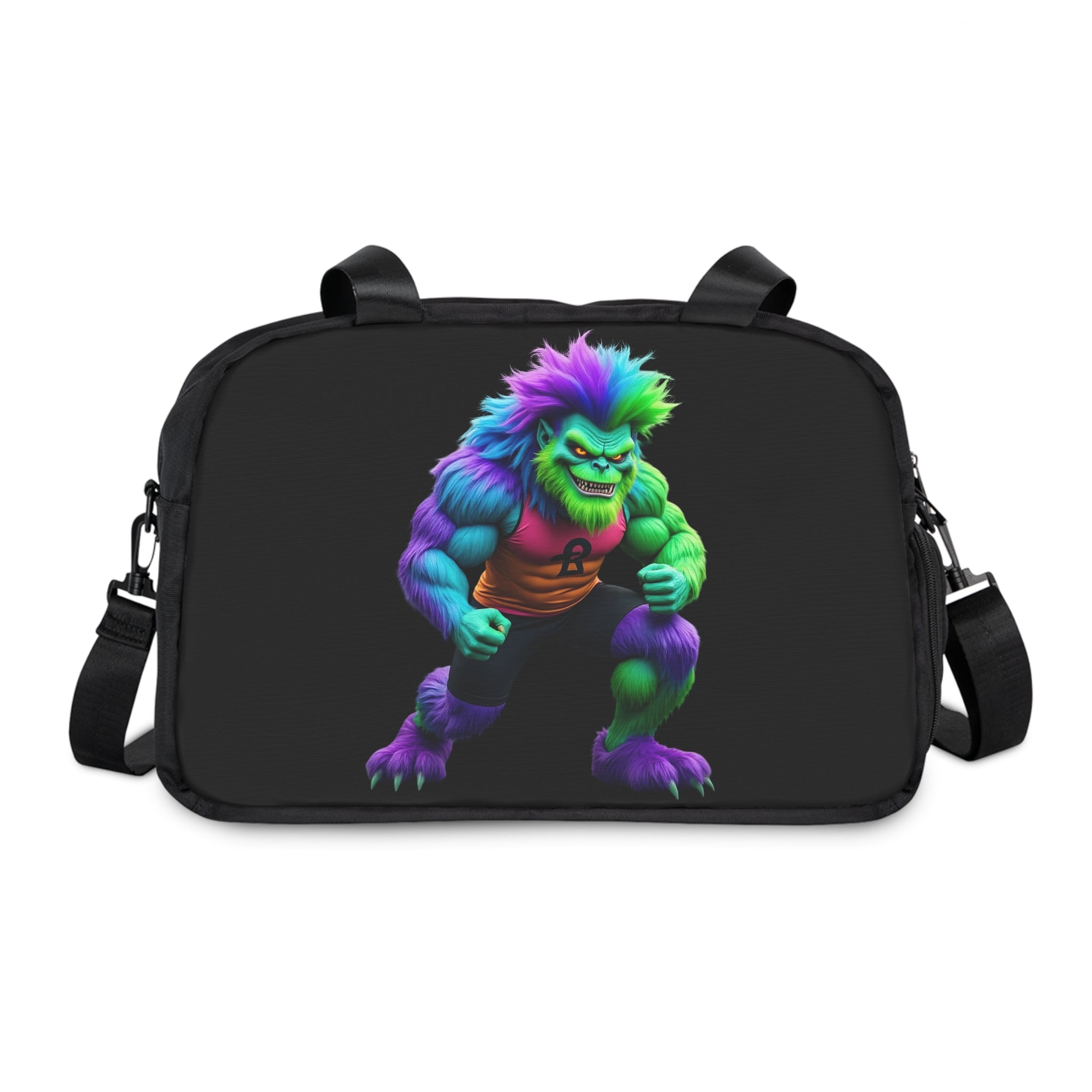 VYBZ Vibrant Fitness Handbag for Gym Enthusiasts, Stylish Workout Bag, Dance Bag, Colorful Sports Tote, Trendy Gym Gear