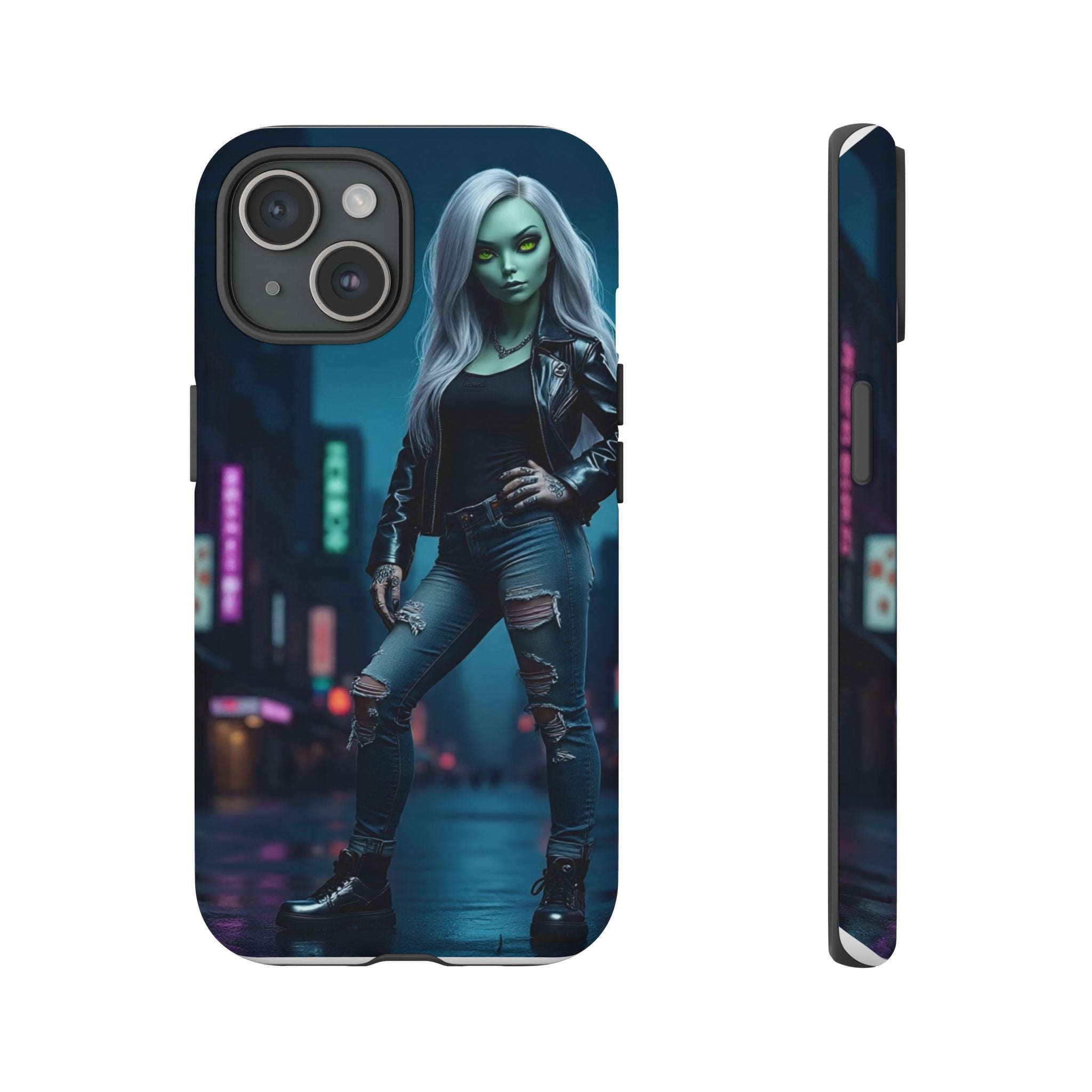Alien Chic Tough Phone Case
