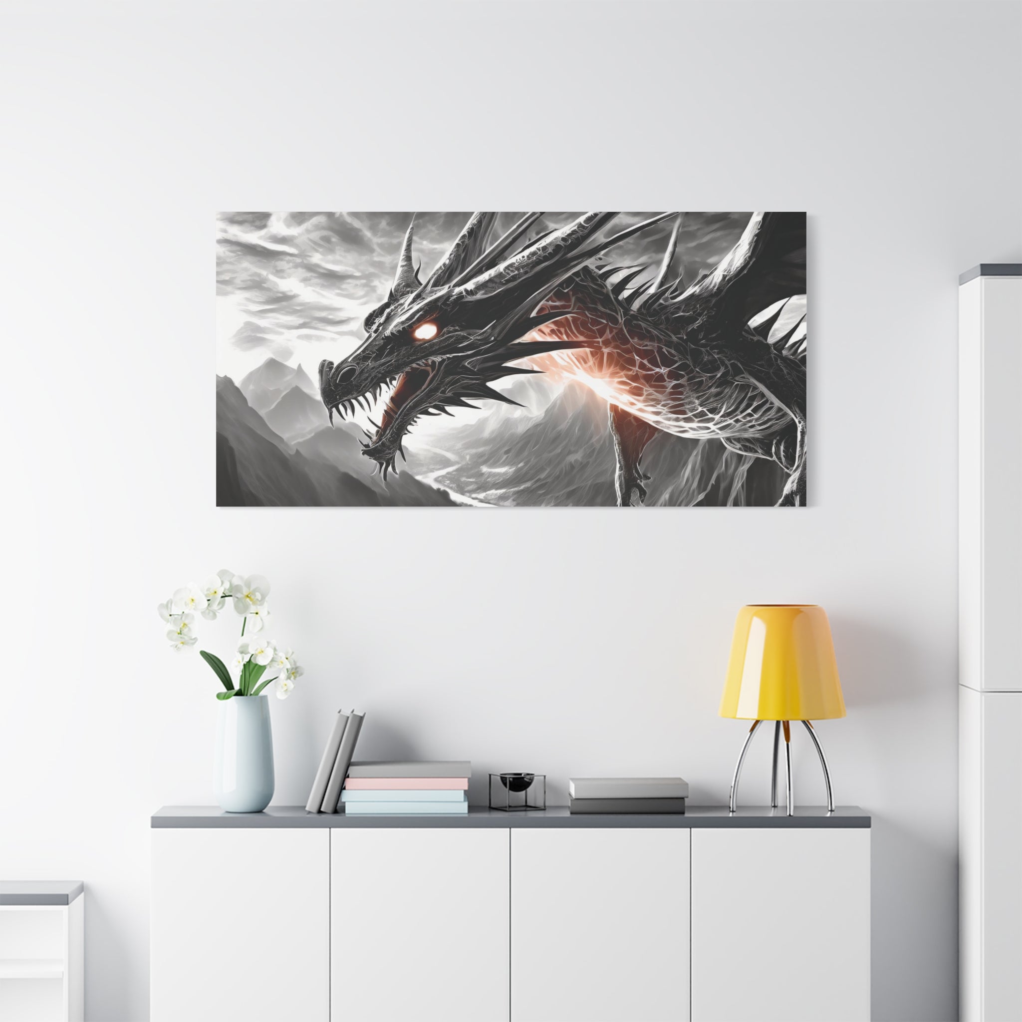 Dragon Art Canvas Print