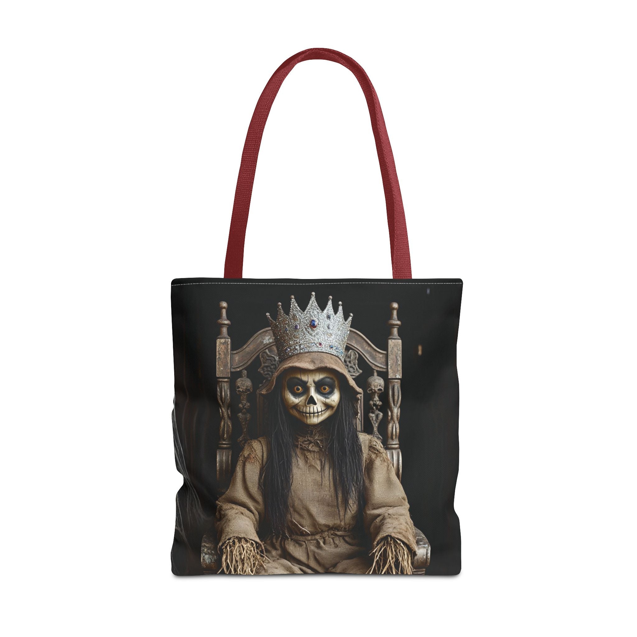VYBZ Tote Bag - Spooky Skeleton Queen Halloween Design
