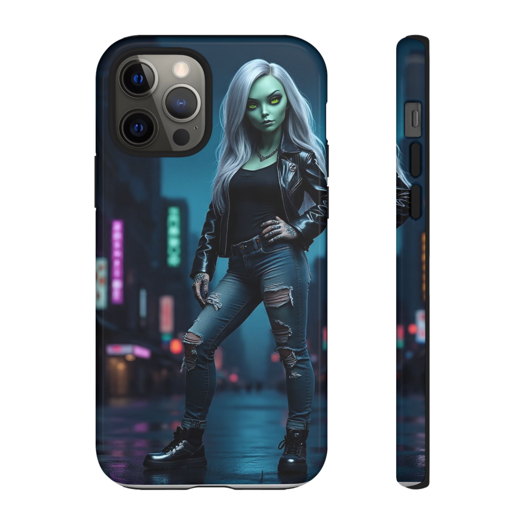 Alien Chic Tough Phone Case