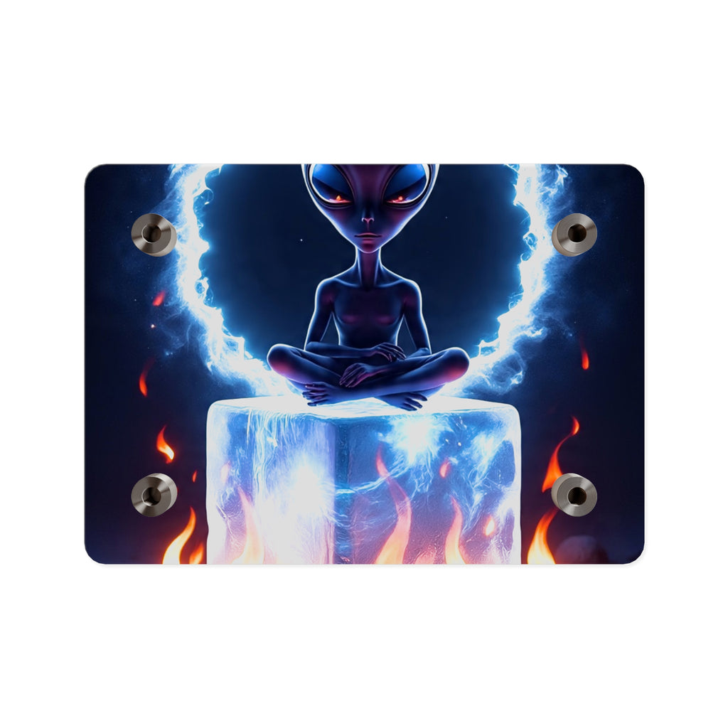 Cosmic Alien Acrylic Wall Art
