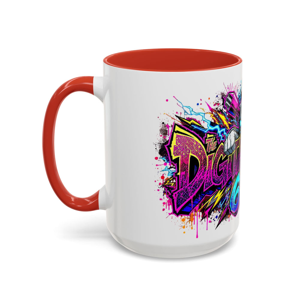 Accent Coffee Mug — The Digital Plug 612 Graphic (11/15oz)