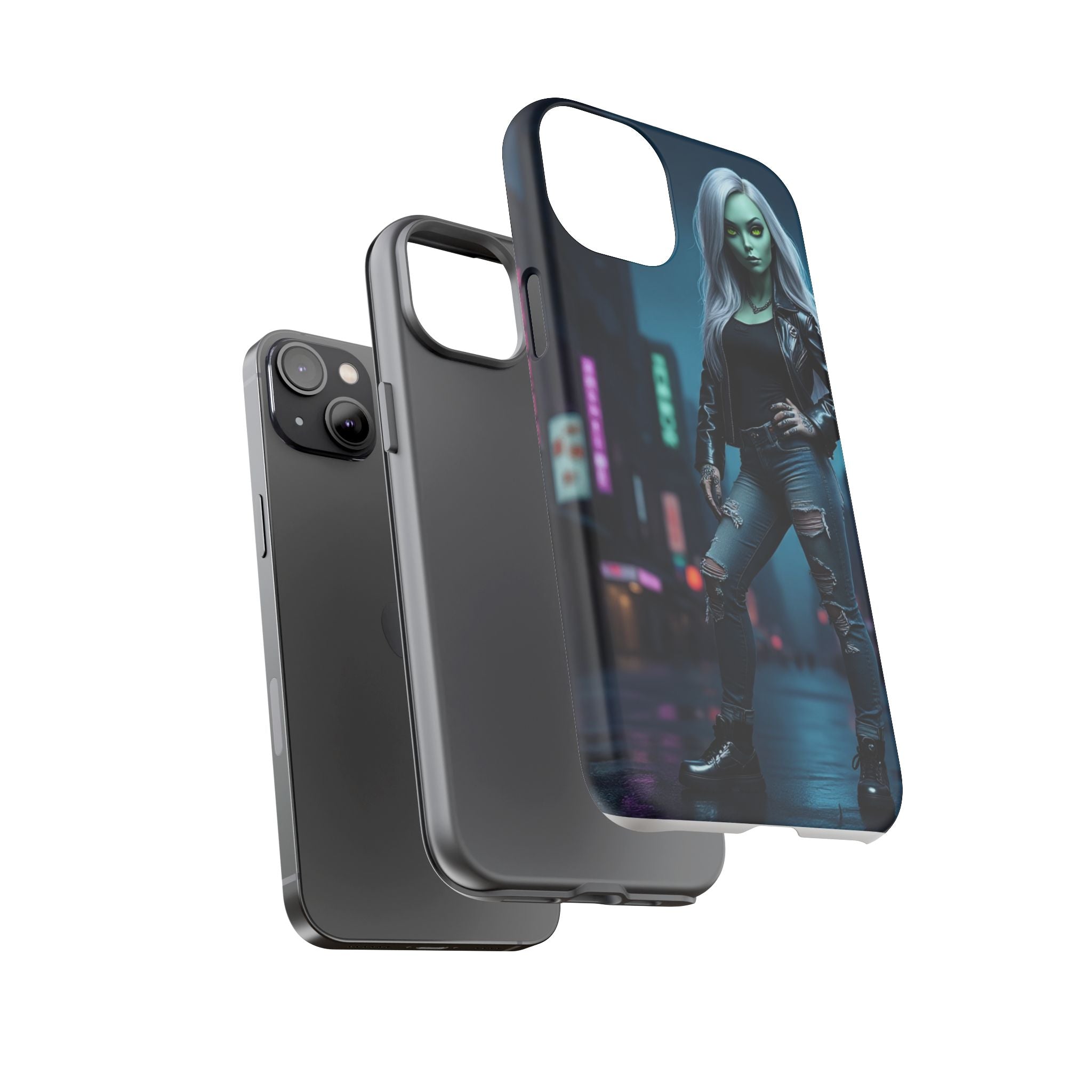 Alien Chic Tough Phone Case