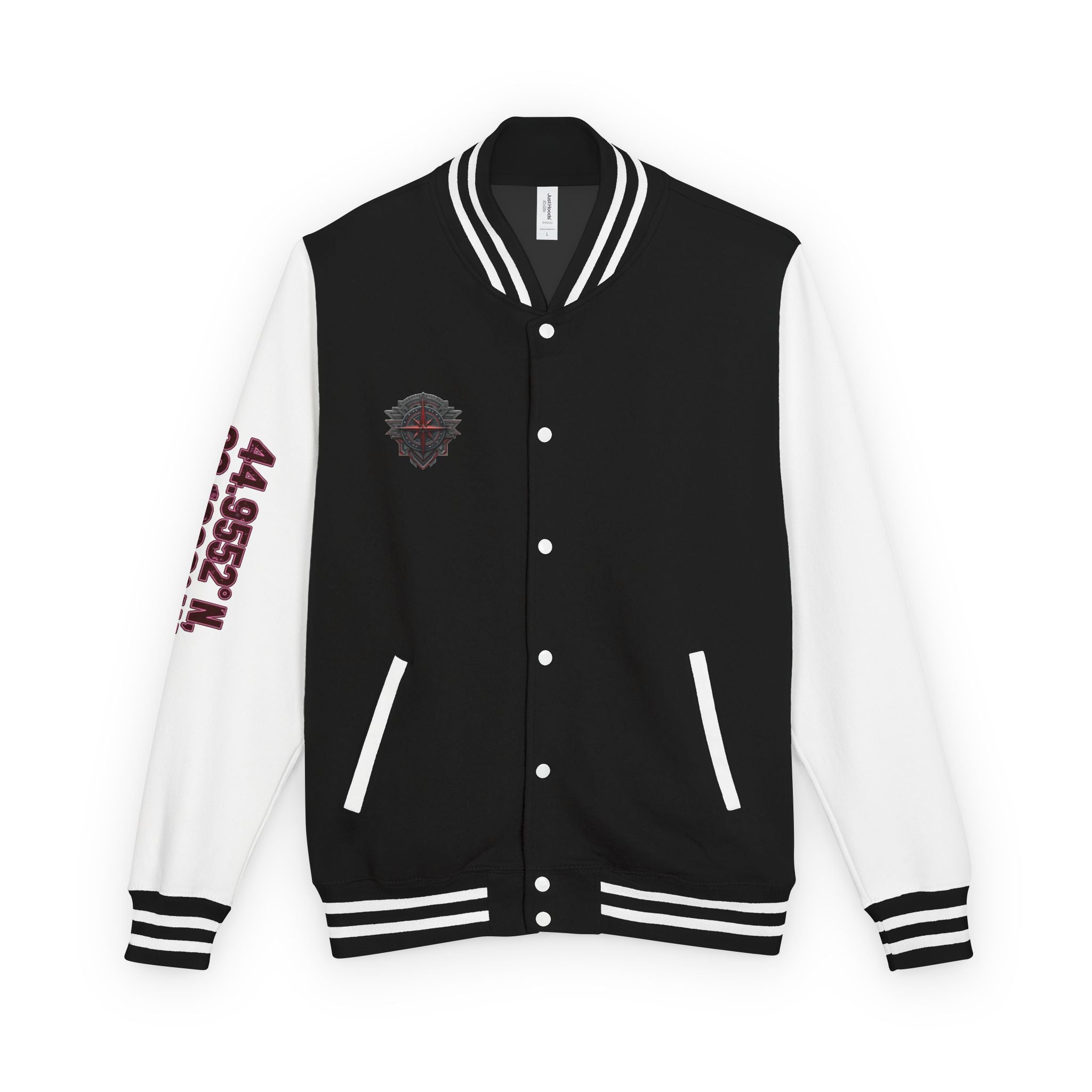 Letterman Jacket — North Star Rebel Graphic varsity jacket