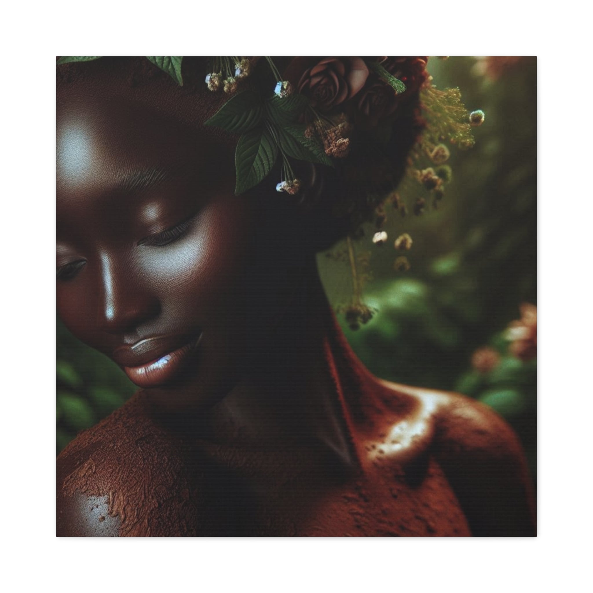 Elegant Mother Nature Canvas Art Print