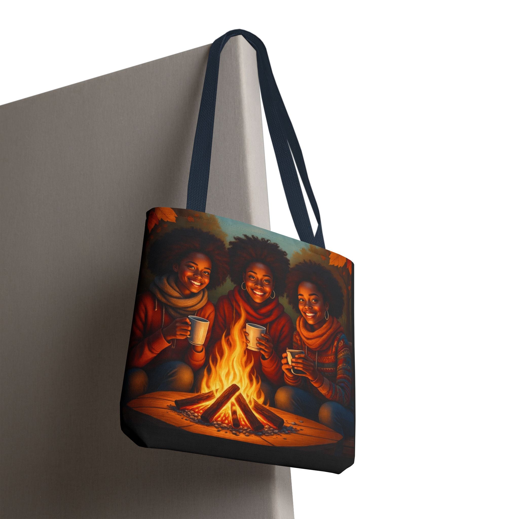 VYBZ Tote Bag - Exclusive Celebrating Sistah Circle Design Fall Bonfire