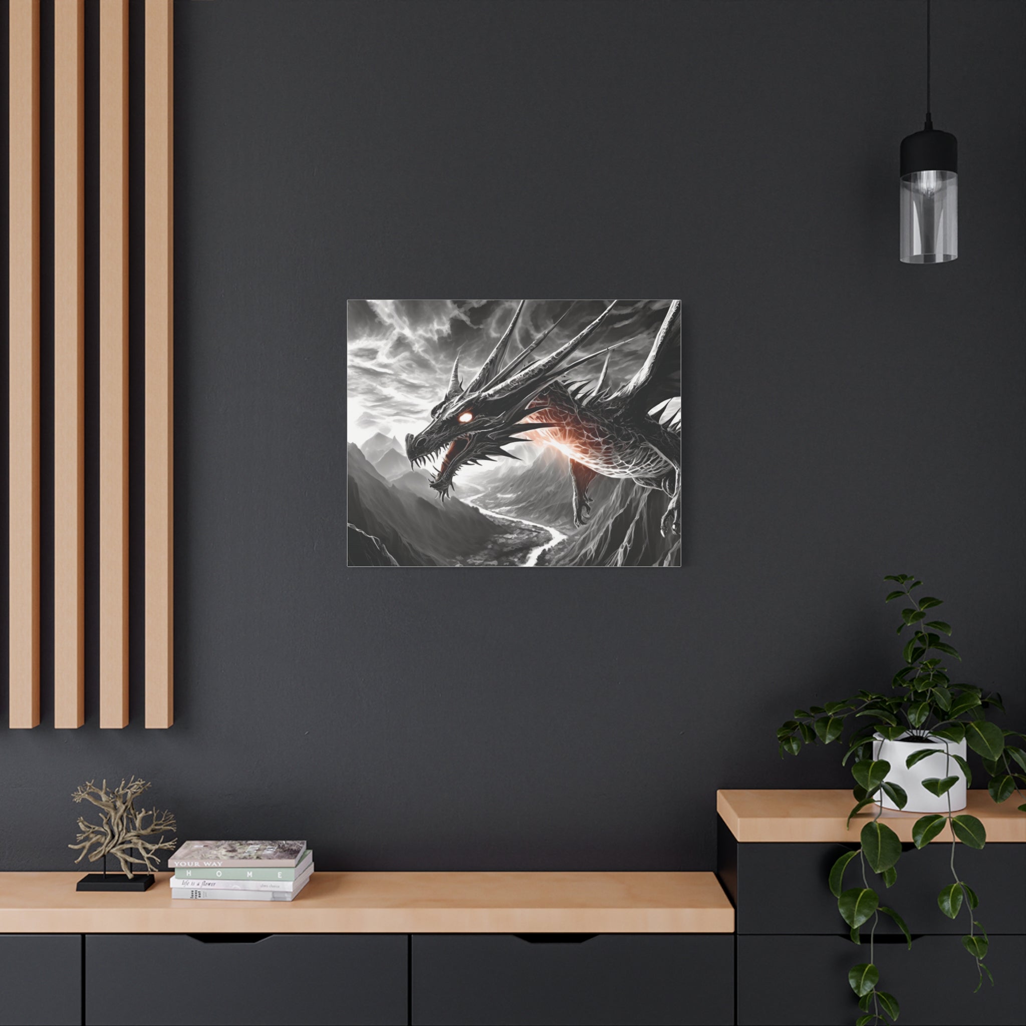 Dragon Art Canvas Print